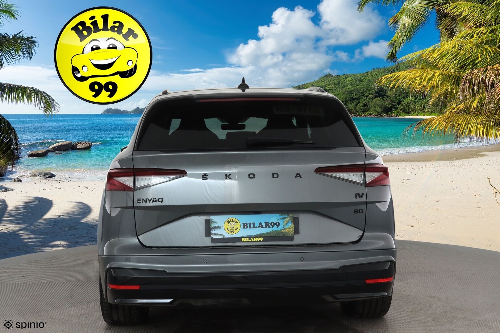SKODA ENYAQ 2022 80 iV Sportline ** Muistipenkki / Matrix LED / Lämpöpumppu / Adapt.vakkari / Koukku / P.kamera / Sporttipenkit / Navi** - 3,99 % KORKOTARJOUS TÄHÄN AUTOON - Akku kuntotarkastettu! / KeylessGo / Merkkihuollettu / Nahka-Alcantara