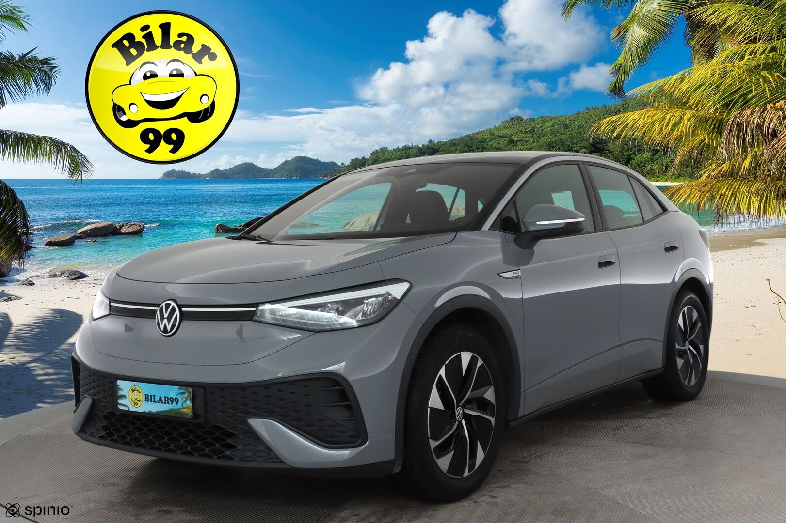 VOLKSWAGEN ID.5 2022 Pro Performance 150 kW, akku 77 kWh **Adapt.vakkari / Lämpöpumppu / Koukku / Ratinlämmitin / P.tutkat** - 3,99 % KORKOTARJOUS TÄHÄN AUTOON - Kahdet renkaat aluvanteilla / Merkkihuollettu