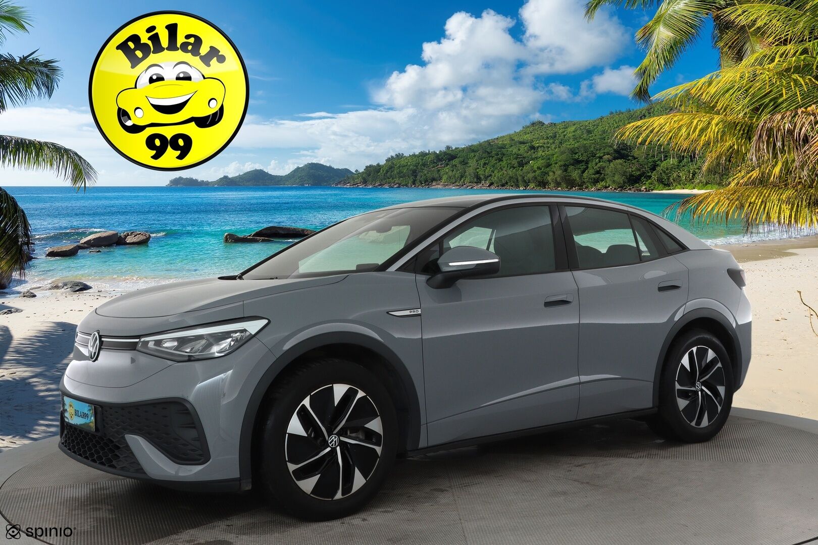 VOLKSWAGEN ID.5 2022 Pro Performance 150 kW, akku 77 kWh **Adapt.vakkari / Lämpöpumppu / Koukku / Ratinlämmitin / P.tutkat** - 3,99 % KORKOTARJOUS TÄHÄN AUTOON - Kahdet renkaat aluvanteilla / Merkkihuollettu