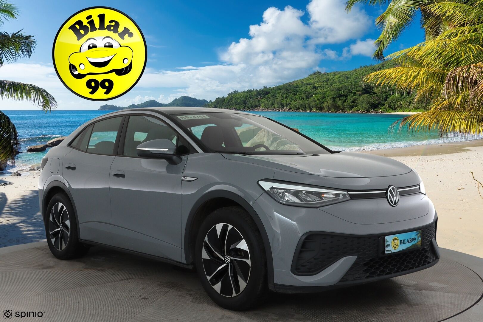 VOLKSWAGEN ID.5 2022 Pro Performance 150 kW, akku 77 kWh **Adapt.vakkari / Lämpöpumppu / Koukku / Ratinlämmitin / P.tutkat** - 3,99 % KORKOTARJOUS TÄHÄN AUTOON - Kahdet renkaat aluvanteilla / Merkkihuollettu