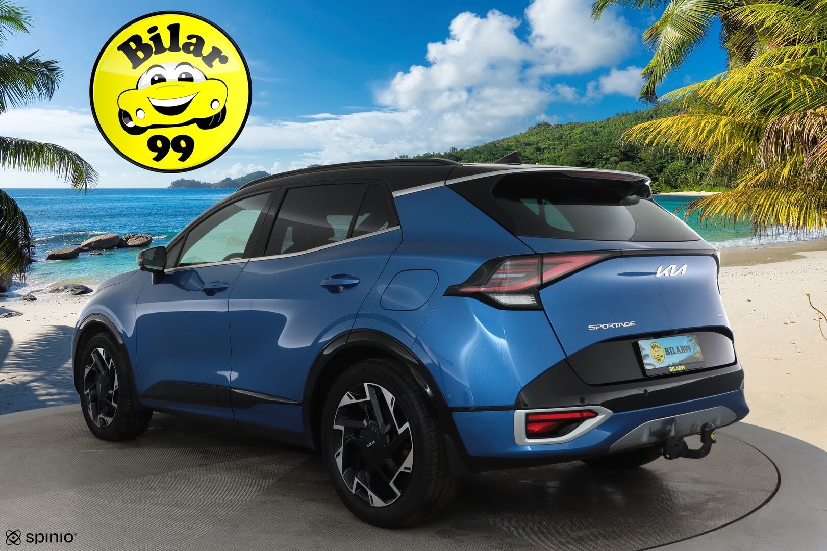 KIA SPORTAGE 2023 1,6 T-GDI AWD Plug-in Hybrid GT-Line AT 265hv **Adapt.vakkari / H&K / Muistipenkki / Ilmastoidut istuimet / KeylessGo / 360°** - 3,99 % KORKOTARJOUS TÄHÄN AUTOON - Kahdet renkaat aluvanteilla / Merkkihuollettu