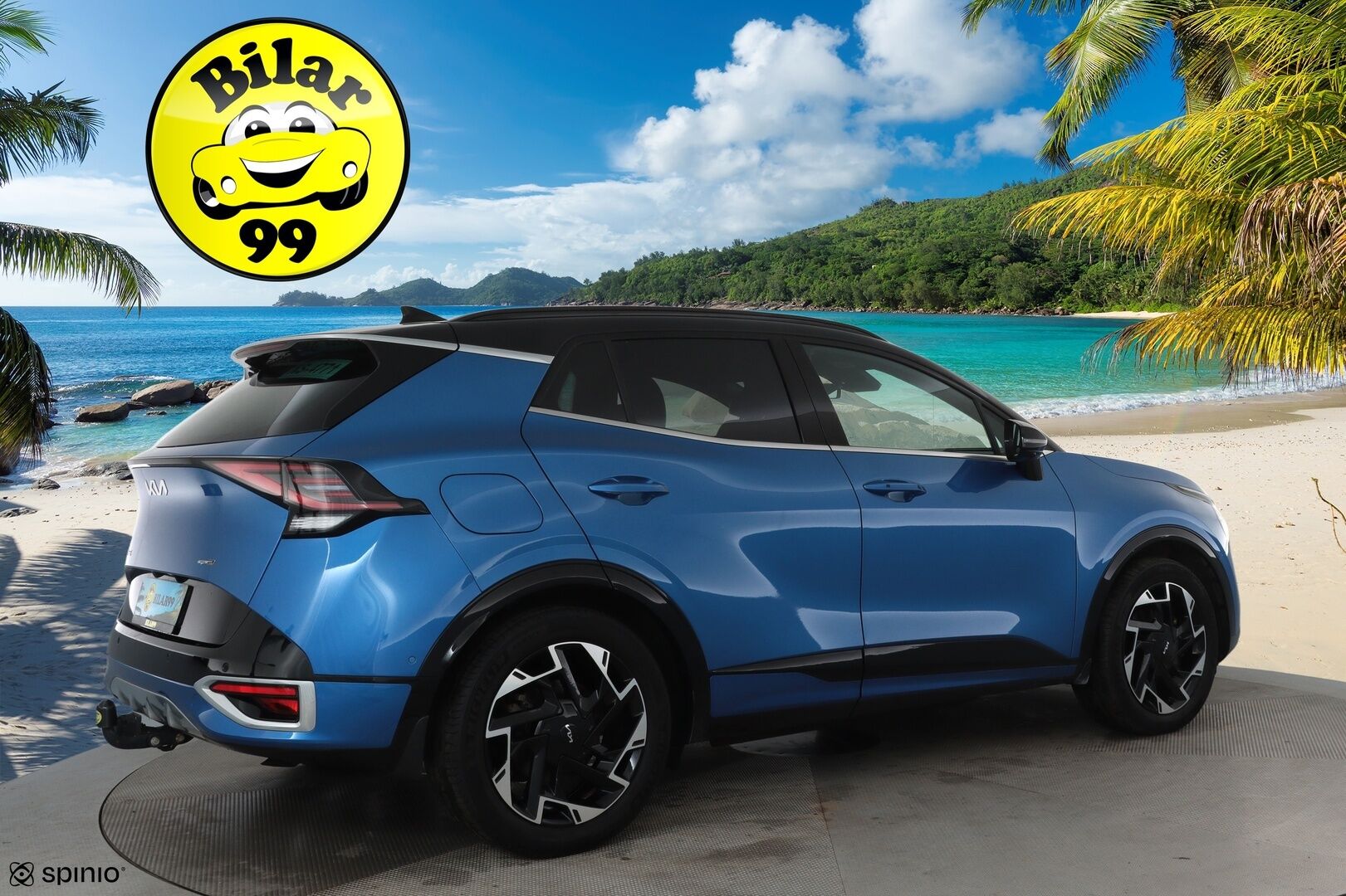 KIA SPORTAGE 2023 1,6 T-GDI AWD Plug-in Hybrid GT-Line AT 265hv **Adapt.vakkari / H&K / Muistipenkki / Ilmastoidut istuimet / KeylessGo / 360°** - 3,99 % KORKOTARJOUS TÄHÄN AUTOON - Kahdet renkaat aluvanteilla / Merkkihuollettu