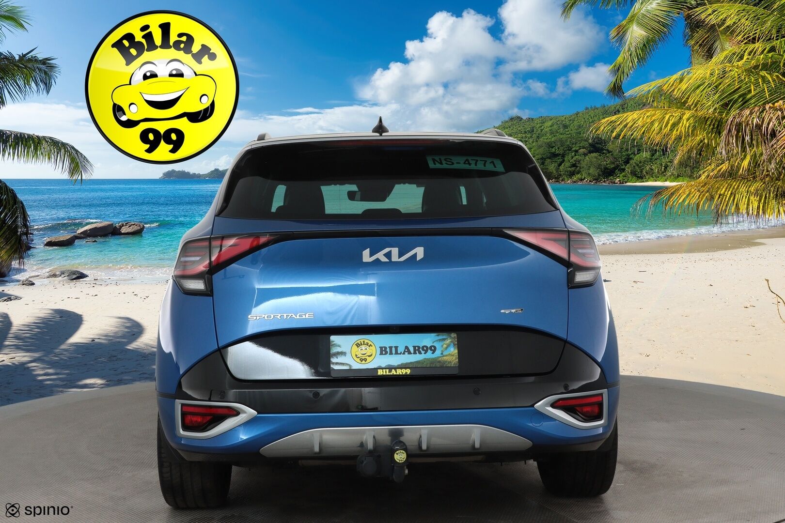 KIA SPORTAGE 2023 1,6 T-GDI AWD Plug-in Hybrid GT-Line AT 265hv **Adapt.vakkari / H&K / Muistipenkki / Ilmastoidut istuimet / KeylessGo / 360°** - 3,99 % KORKOTARJOUS TÄHÄN AUTOON - Kahdet renkaat aluvanteilla / Merkkihuollettu