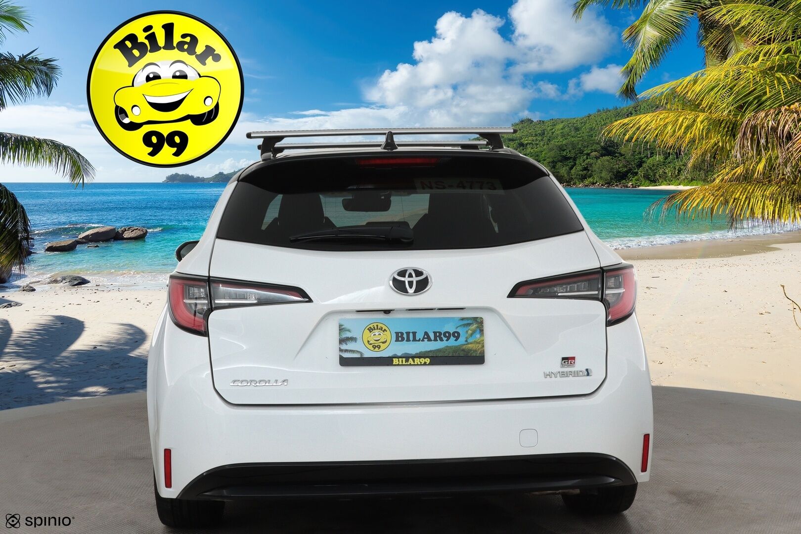 TOYOTA COROLLA 2022 Touring Sports 1,8 Hybrid GR Sport **Adapt.vakkari / P.kamera / Digimittaristo / Sporttipenkit / Ratinlämmitin / Navi** - Merkkihuollettu / Kahdet renkaat aluvanteilla / Kattotelineet / Puolinahat