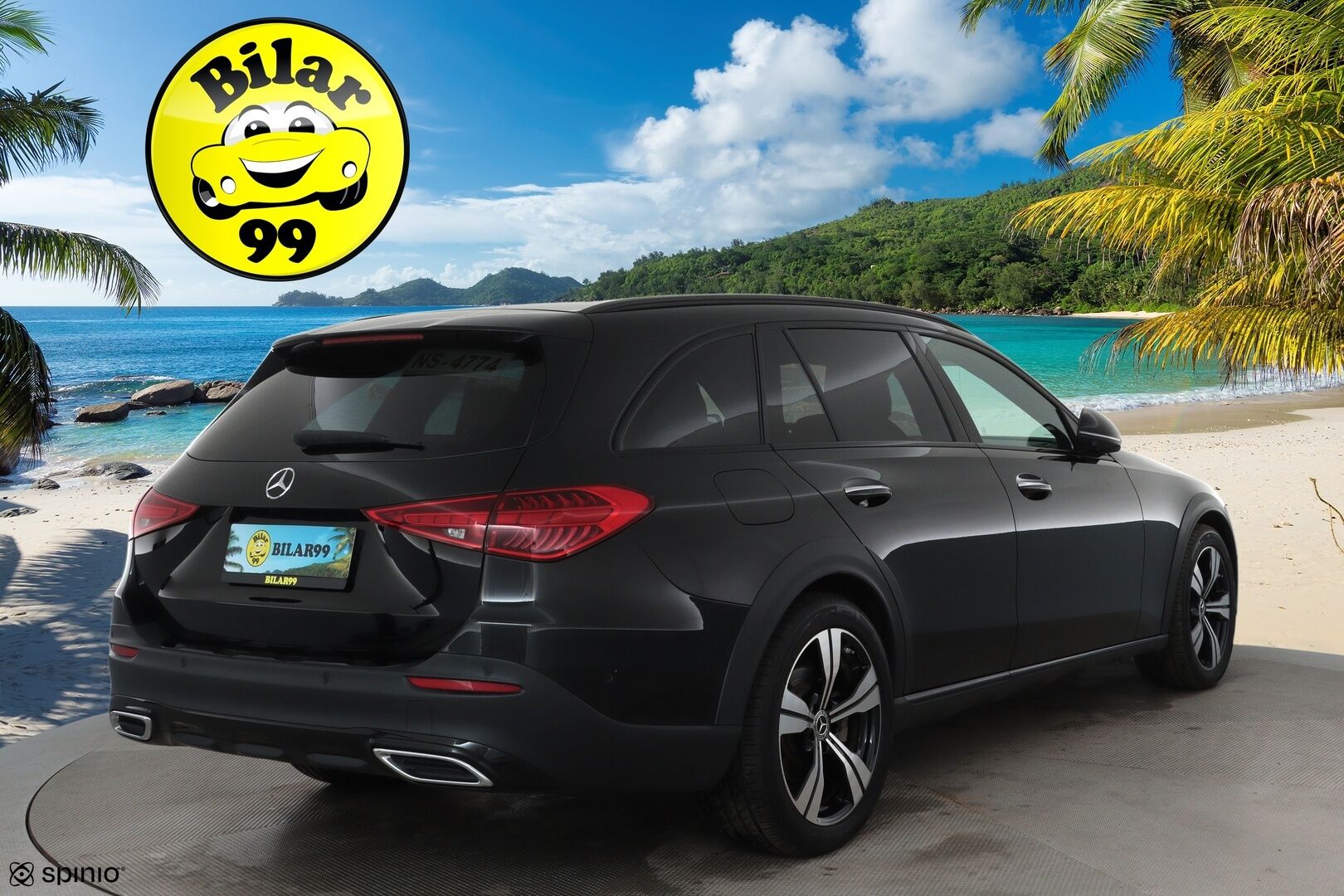 MERCEDES-BENZ C 2022 220 d 4MATIC All-Terrain 9G-Tronic **Webasto / Digital LED / Muistipenkit / 360 Kamera / KeylessGo / Koukku** - 3,99 % KORKOTARJOUS TÄHÄN AUTOON - 