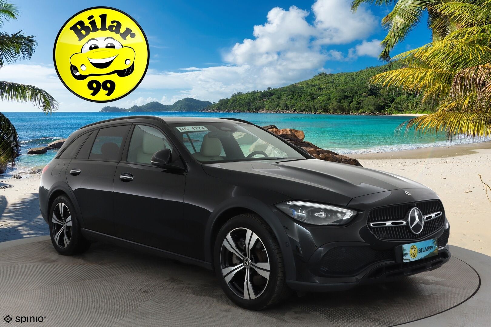 MERCEDES-BENZ C 2022 220 d 4MATIC All-Terrain 9G-Tronic **Webasto / Digital LED / Muistipenkit / 360 Kamera / KeylessGo / Koukku** - 3,99 % KORKOTARJOUS TÄHÄN AUTOON - 