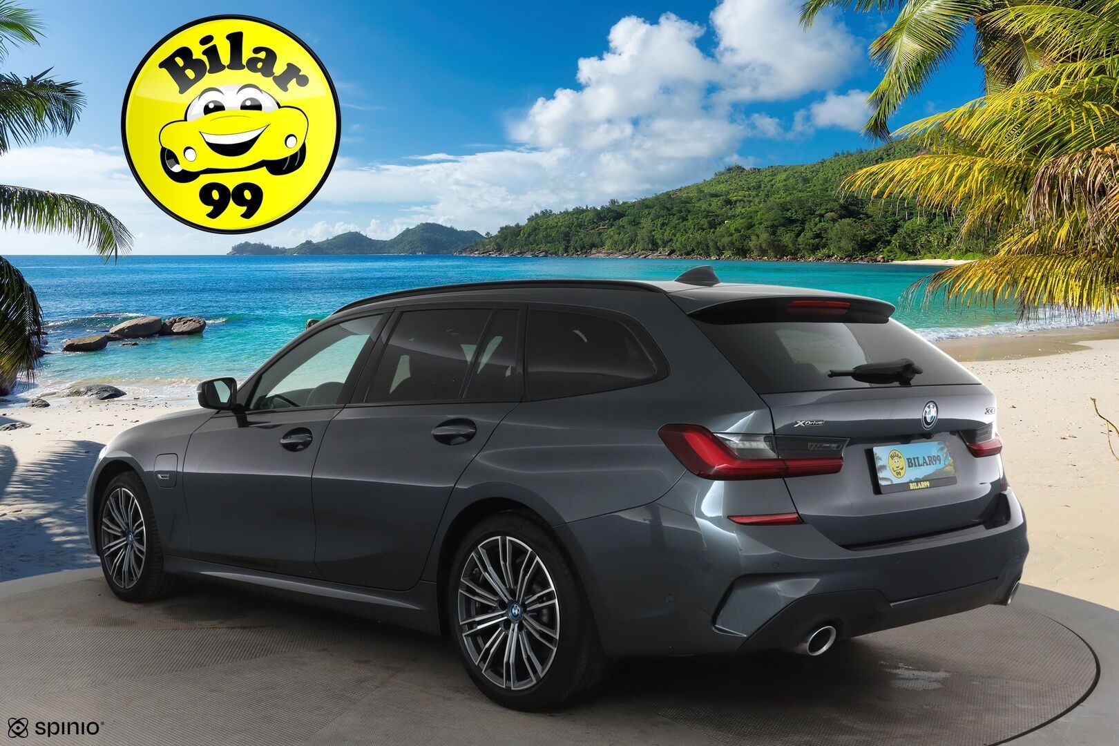 BMW 330E 2022 G21 Xdrive Steptronic M-Sport **LED-valot / HiFi / P.kamera / Sporttipenkit / Navi / Kaistavahti / Digimittaristo** - 3,99 % KORKOTARJOUS TÄHÄN AUTOON - 2x Latauskaapelit / Kahdet Renkaat