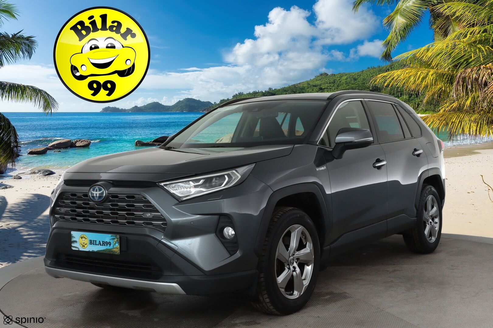 TOYOTA RAV4 2021 Hybrid 2,5 AWD-i Premium **Adapt.vakkari / Muistipenkki / P.kamera / LED / KeylessGo / Ratinlämmitin / Nahat / Koukku** - 3,99 % KORKOTARJOUS TÄHÄN AUTOON - Kahdet renkaat aluvanteilla / Merkkihuollettu