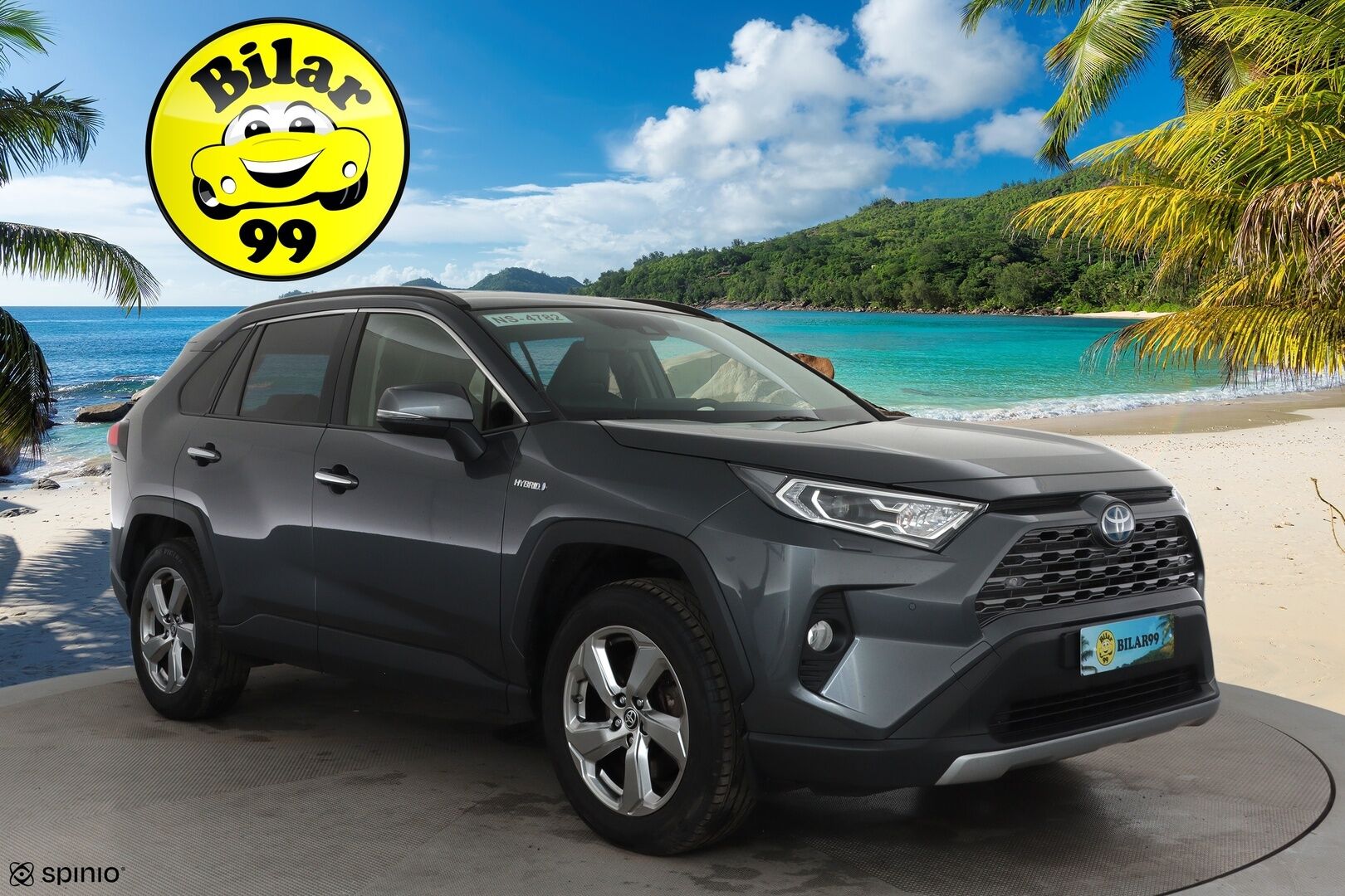 TOYOTA RAV4 2021 Hybrid 2,5 AWD-i Premium **Adapt.vakkari / Muistipenkki / P.kamera / LED / KeylessGo / Ratinlämmitin / Nahat / Koukku** - 3,99 % KORKOTARJOUS TÄHÄN AUTOON - Kahdet renkaat aluvanteilla / Merkkihuollettu