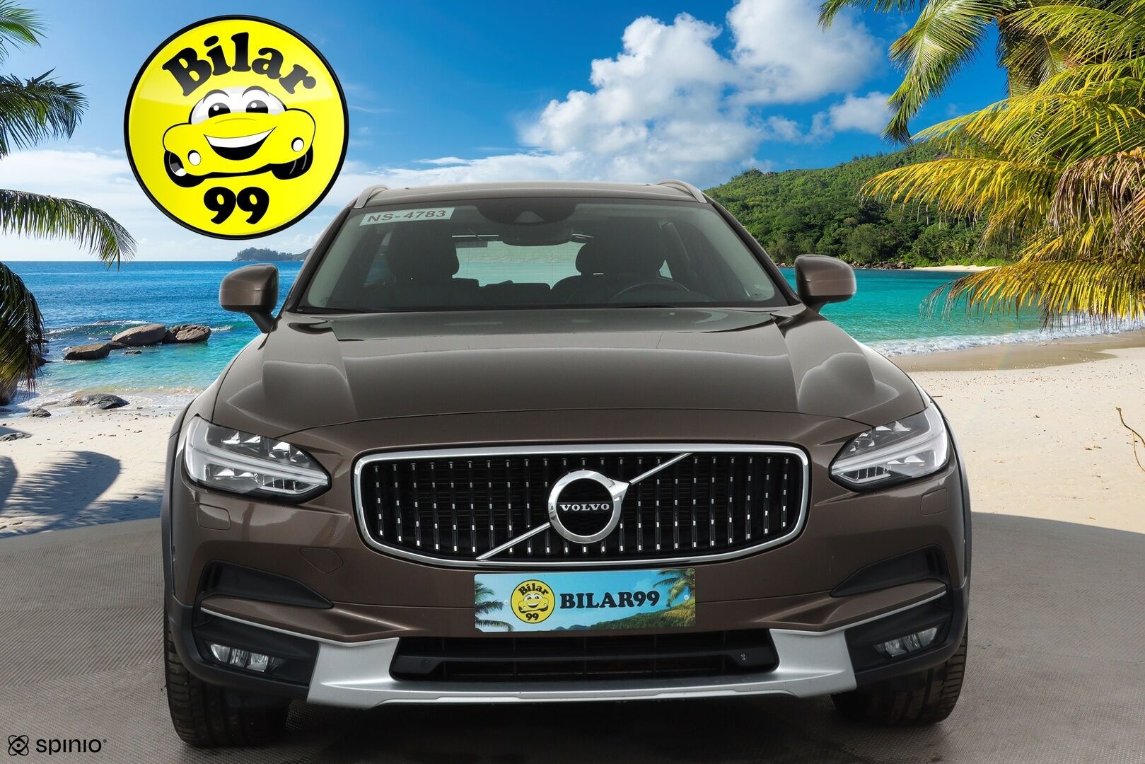Volvo V90 CROSS COUNTRY 2017 D5 AWD Inscription Pro **Panorama / HUD / Adapt.vakkari / Koukku / Muistipenkki / Sporttinahat / P.kamera / KeylessGo** - 3,99 % KORKOTARJOUS TÄHÄN AUTOON - Webasto / Merkkihuollettu / Kahdet renkaat aluvanteilla / Digimittaristo / Park-in ja Park-out toiminto / Full LED