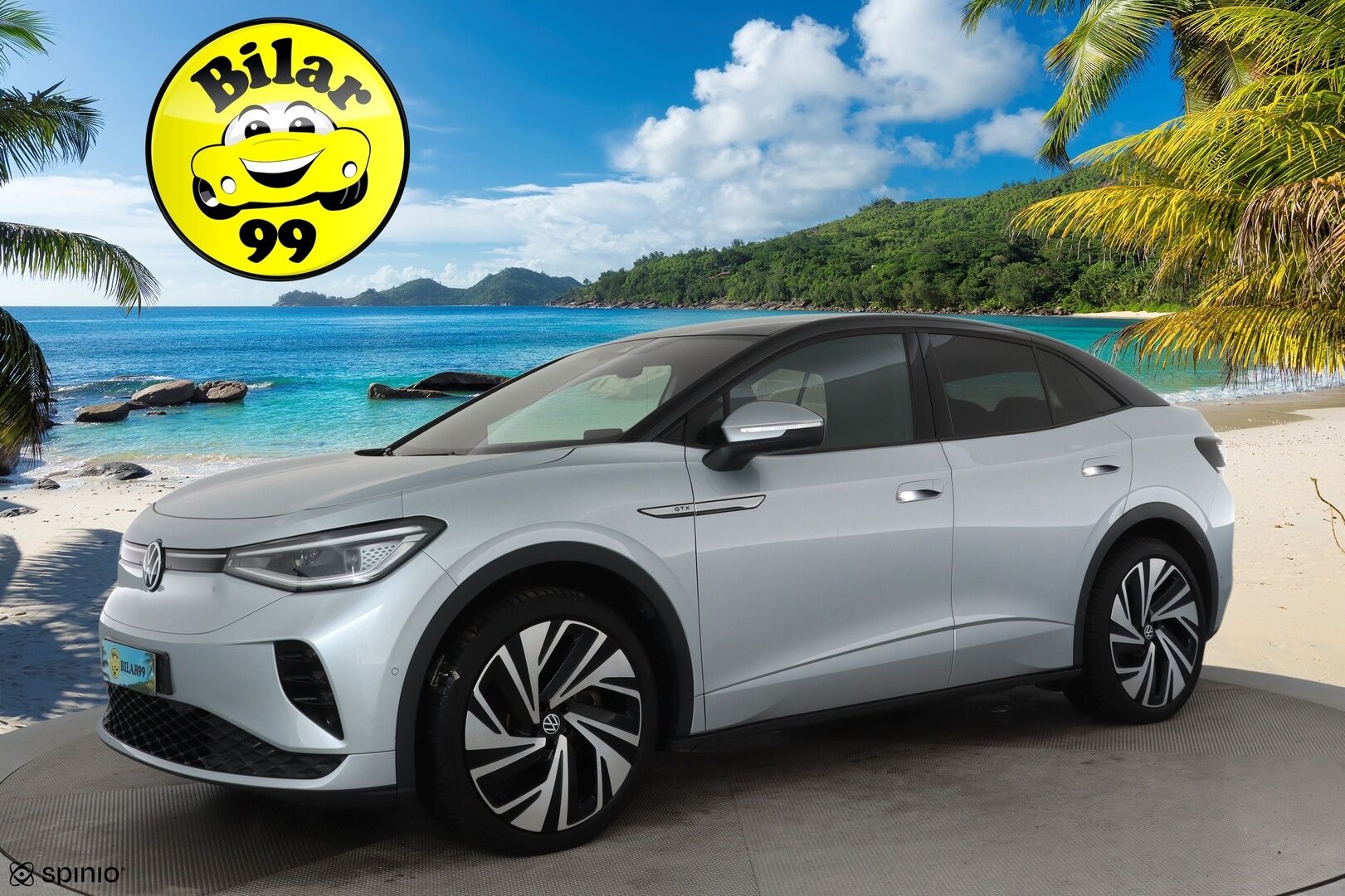 VOLKSWAGEN ID.5 2022 GTX Dual Motor AWD 77kWh *Lasikatto / ILP / Koukku / Acc / Matrix-LED / Kamera / Navi* - 3,99 % KORKOTARJOUS TÄHÄN AUTOON - Merkkihuollettu / Kahdet Renkaat & Vanteet / Alv / Seuraava huolto 9/2026