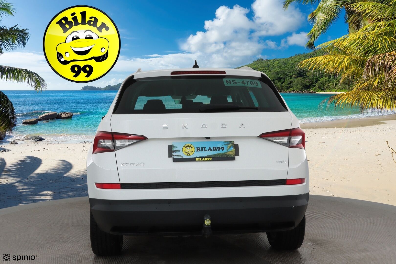 SKODA KODIAQ 2020 2.0 TSI 4x4 BusinessLine *Webasto / Koukku / Canton / ACC / LED-valot / P.kamera / Navi / Keyless* - 3,99 % KORKOTARJOUS TÄHÄN AUTOON - Merkkihuollettu / Kahdet renkaat alumiinivanteilla