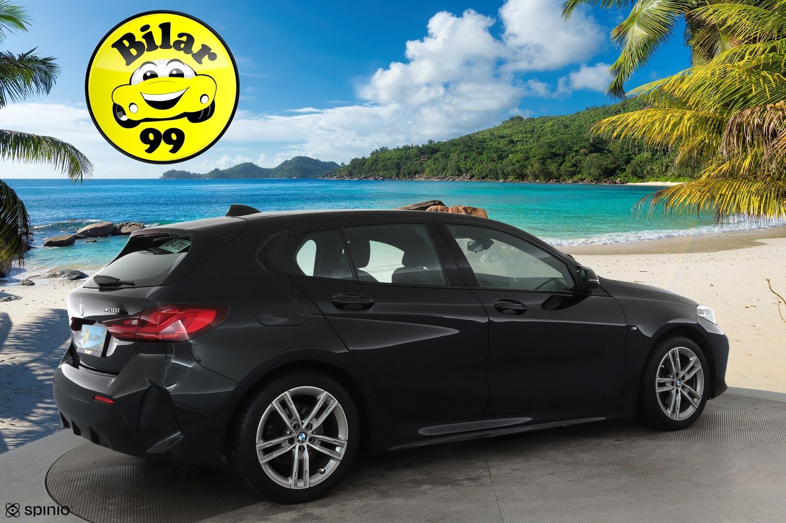 BMW 118 2020 F40 Hatchback 118i A Business M-Sport **LED-valot / Sporttipenkit / HiFi / P.Tutkat / Navi / Kaistavahti** - Digimittaristo / CarPlay / 2x vanteet