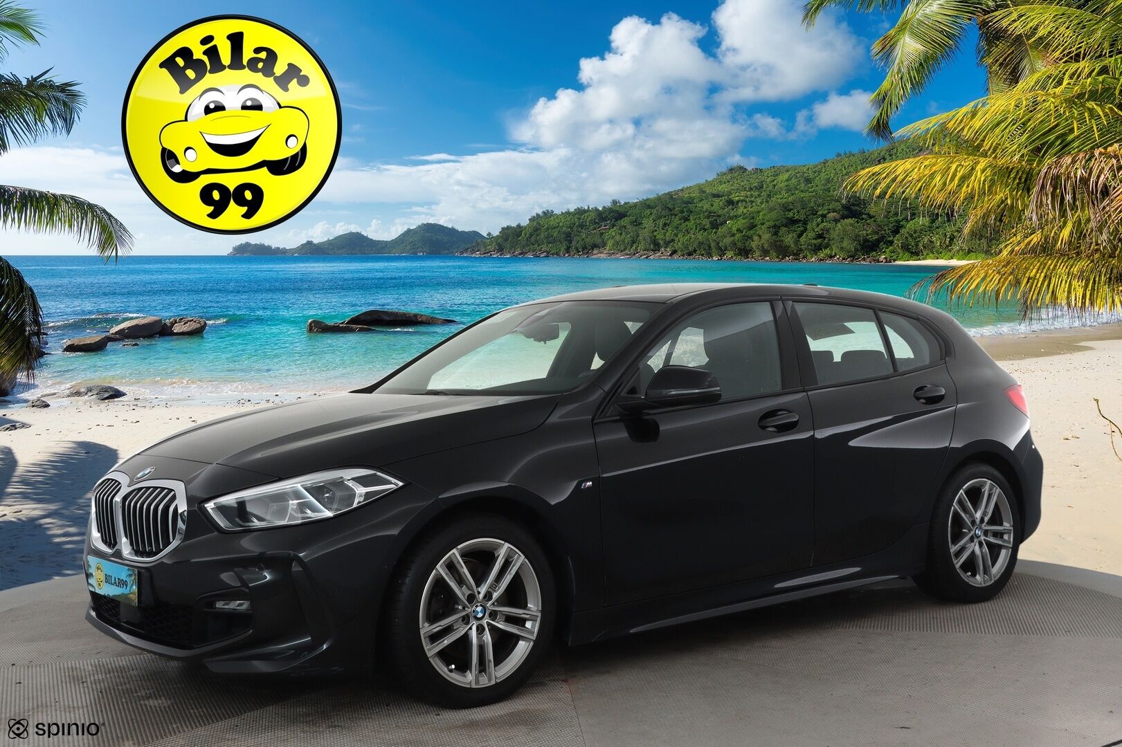 BMW 118 2020 F40 Hatchback 118i A Business M-Sport **LED-valot / Sporttipenkit / HiFi / P.Tutkat / Navi / Kaistavahti** - Digimittaristo / CarPlay / 2x vanteet