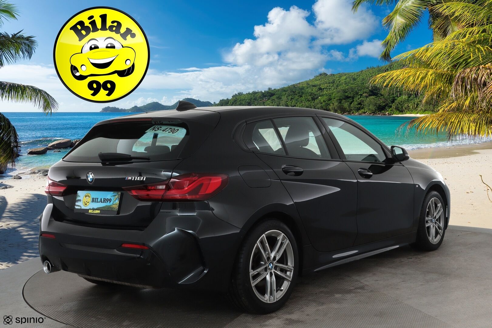 BMW 118 2020 F40 Hatchback 118i A Business M-Sport **LED-valot / Sporttipenkit / HiFi / P.Tutkat / Navi / Kaistavahti** - Digimittaristo / CarPlay / 2x vanteet