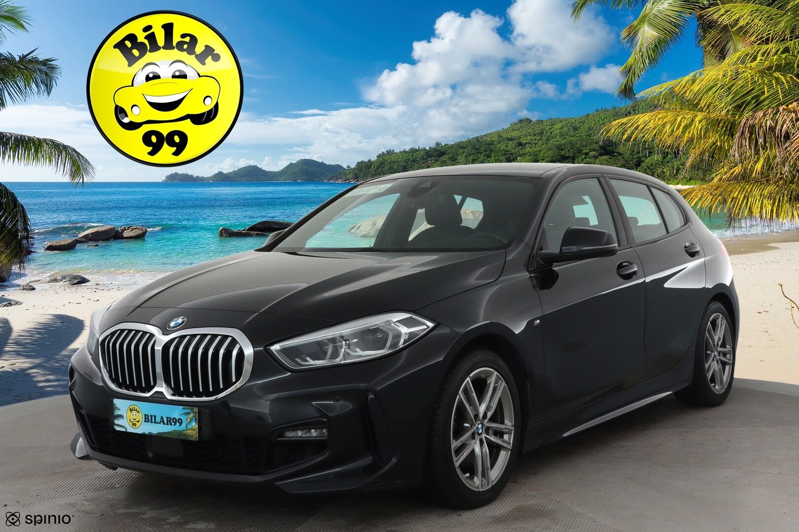 BMW 118 2020 F40 Hatchback 118i A Business M-Sport **LED-valot / Sporttipenkit / HiFi / P.Tutkat / Navi / Kaistavahti** - Digimittaristo / CarPlay / 2x vanteet