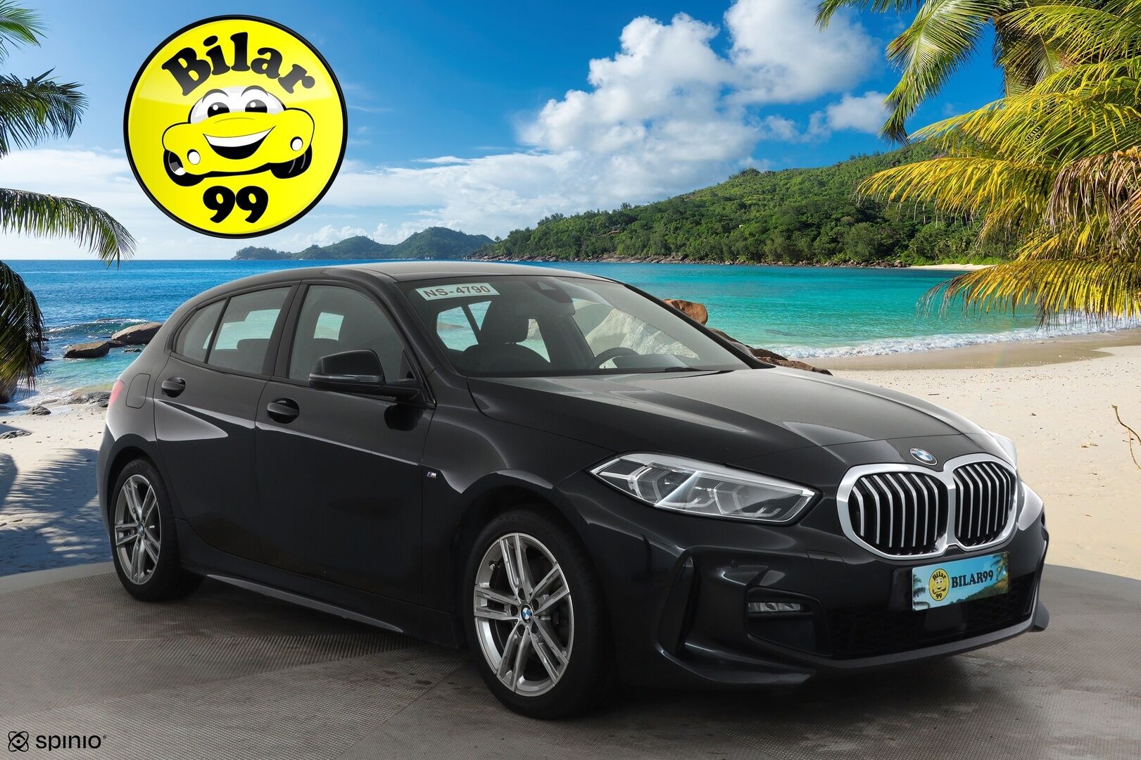 BMW 118 2020 F40 Hatchback 118i A Business M-Sport **LED-valot / Sporttipenkit / HiFi / P.Tutkat / Navi / Kaistavahti** - Digimittaristo / CarPlay / 2x vanteet