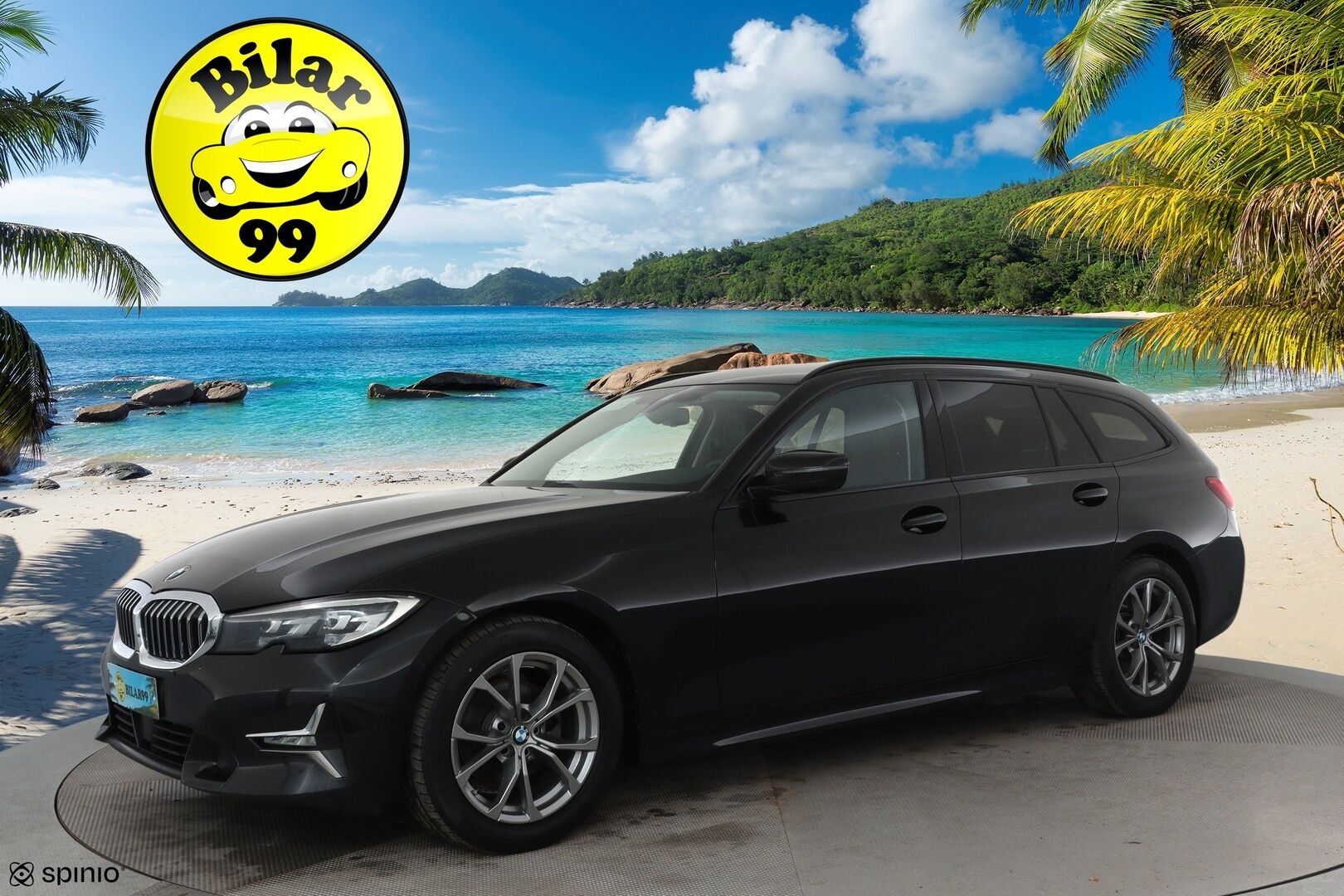 BMW 320 2021 G21 Touring 320d A xDrive Luxury Line **Webasto / Koukku / Adapt.Vakkari / LED-valot / P.Kamera / Muistipenkki / Navi** - Kahdet Renkaat