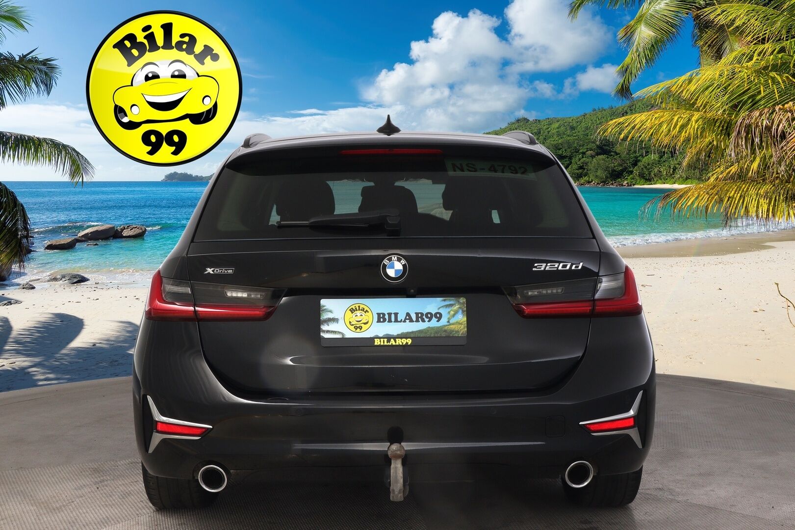 BMW 320 2021 G21 Touring 320d A xDrive Luxury Line **Webasto / Koukku / Adapt.Vakkari / LED-valot / P.Kamera / Muistipenkki / Navi** - Talvivarusteet ja neliveto / M-sport ratti / 2x Renkaat / Nahkapenkit /  2x Avain 