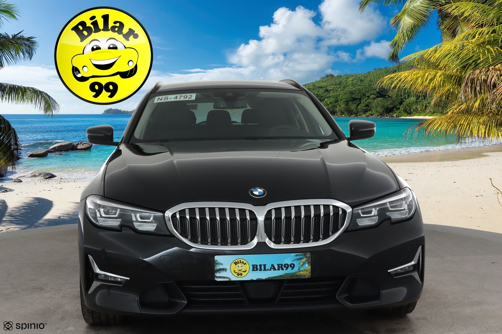 BMW 320 2021 G21 Touring 320d A xDrive Luxury Line **Webasto / Koukku / Adapt.Vakkari / LED-valot / P.Kamera / Muistipenkki / Navi** - Kahdet Renkaat