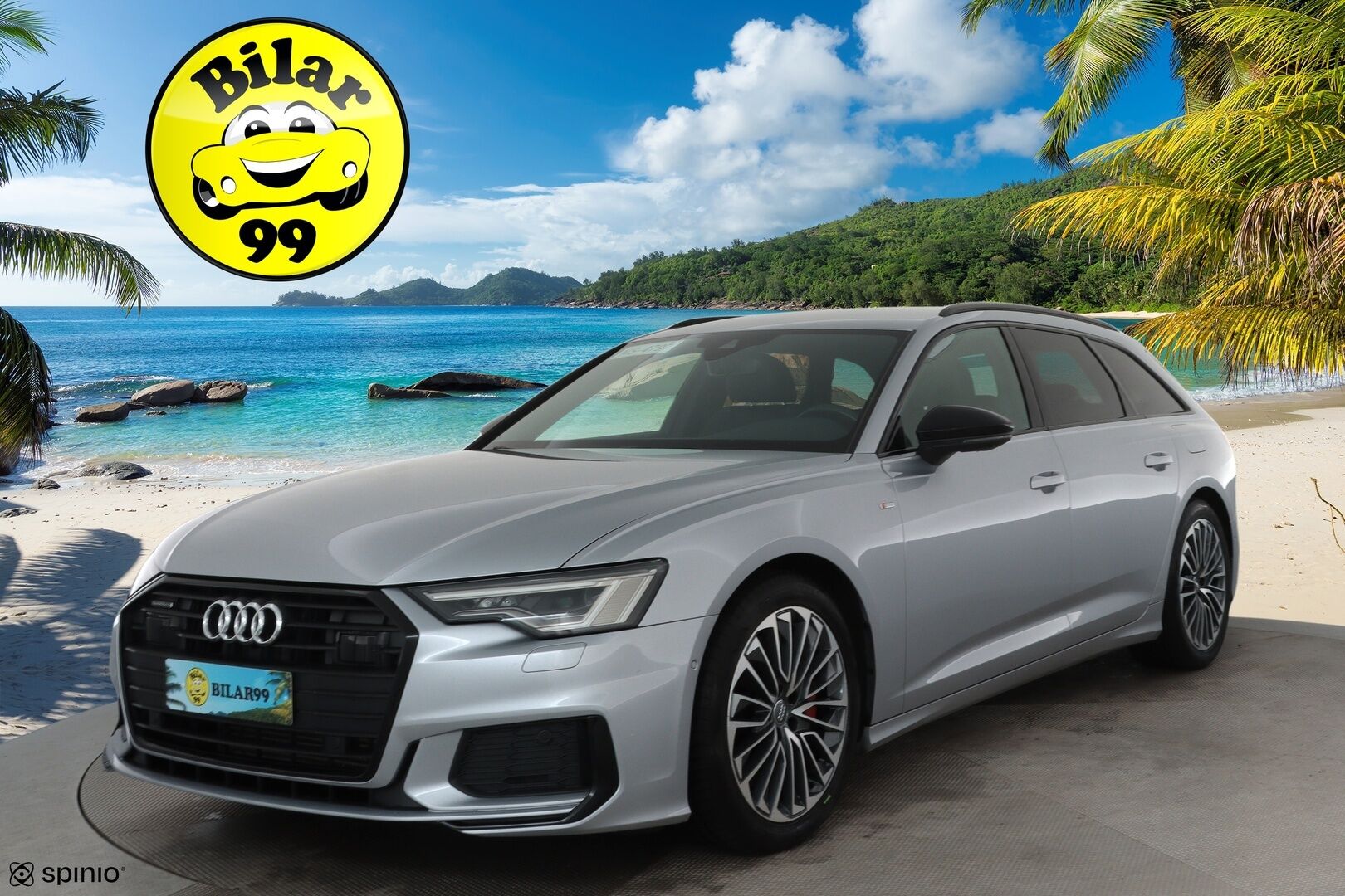 AUDI A6 2021 Avant 55 TFSI e quattro S-tronic Electrified S Line **Koukku / Adapt.Vakkari / Matrix-LED / P.Tutkat / Sporttipenkit** - 3,99 % KORKOTARJOUS TÄHÄN AUTOON - Merkkihuollettu