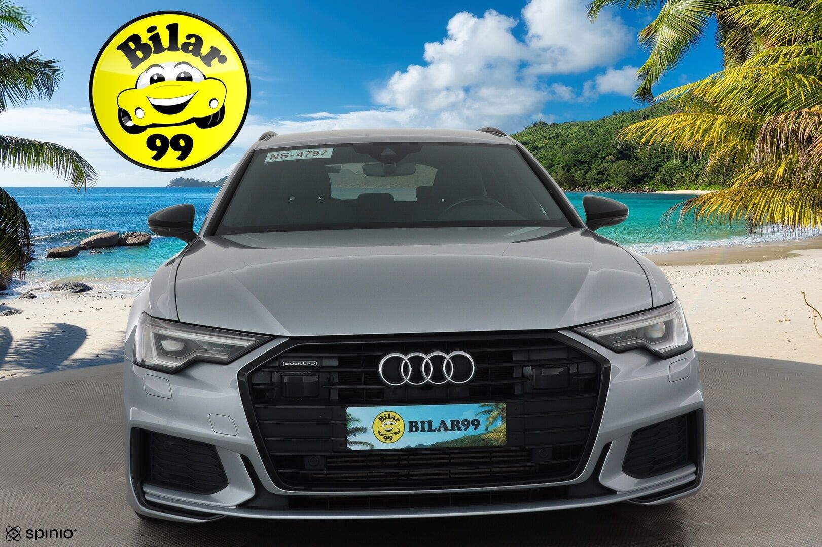 AUDI A6 2021 Avant 55 TFSI e quattro S-tronic Electrified S Line **Koukku / Adapt.Vakkari / Matrix-LED / P.Tutkat / Sporttipenkit** - 3,99 % KORKOTARJOUS TÄHÄN AUTOON - Merkkihuollettu
