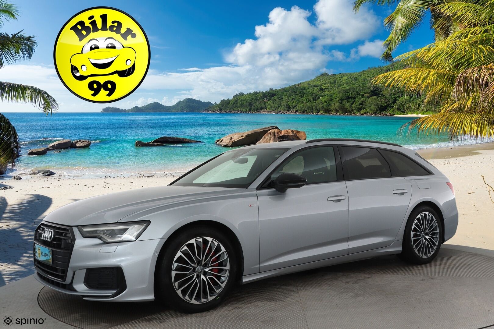 AUDI A6 2021 Avant 55 TFSI e quattro S-tronic Electrified S Line **Koukku / Adapt.Vakkari / Matrix-LED / P.Tutkat / Sporttipenkit** - 3,99 % KORKOTARJOUS TÄHÄN AUTOON - Merkkihuollettu