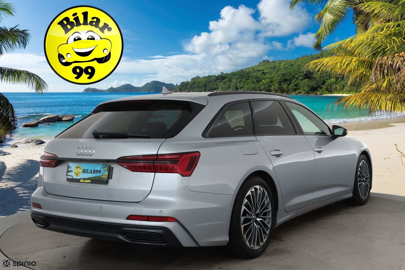 AUDI A6 2021 Avant 55 TFSI e quattro S-tronic Electrified S Line **Koukku / Adapt.Vakkari / Matrix-LED / P.Tutkat / Sporttipenkit** - 3,99 % KORKOTARJOUS TÄHÄN AUTOON - Merkkihuollettu