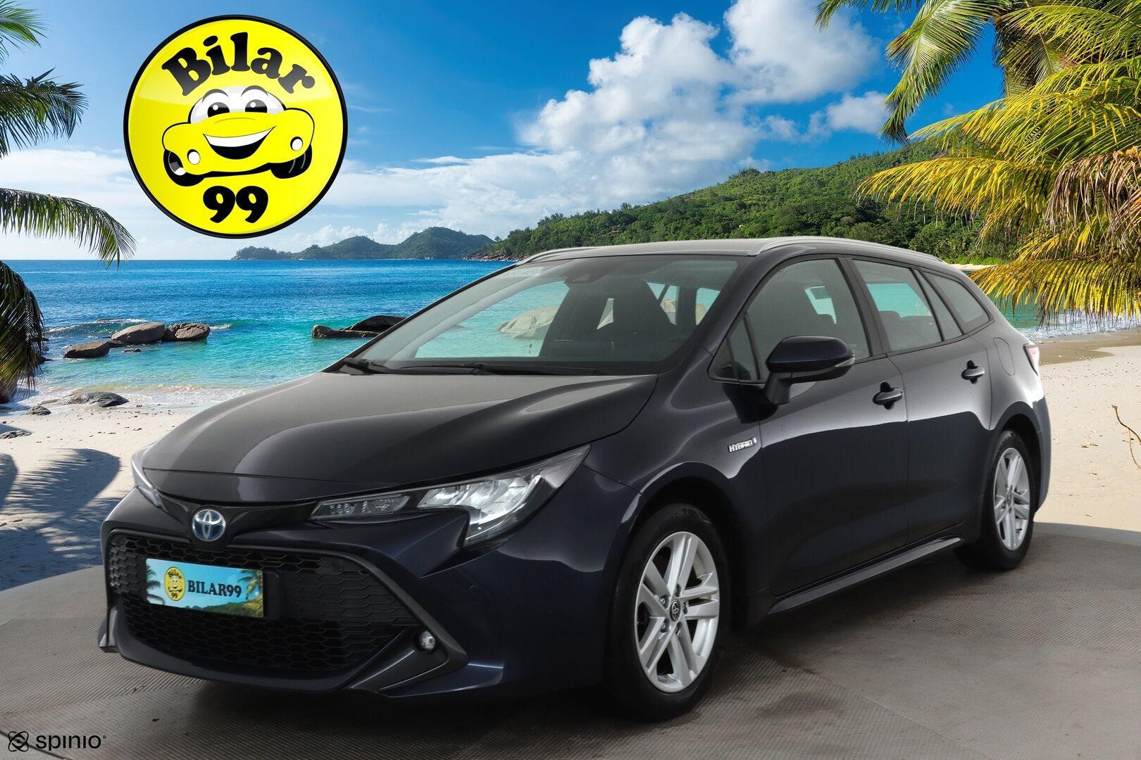 TOYOTA COROLLA 2022 2.0 TS Hybrid Business Edition **Adapt.vakkari / Koukku / P.kamera / Navi / Ratinlämmitin / LED** - Merkkihuollettu / Kahdet renkaat aluvanteilla 