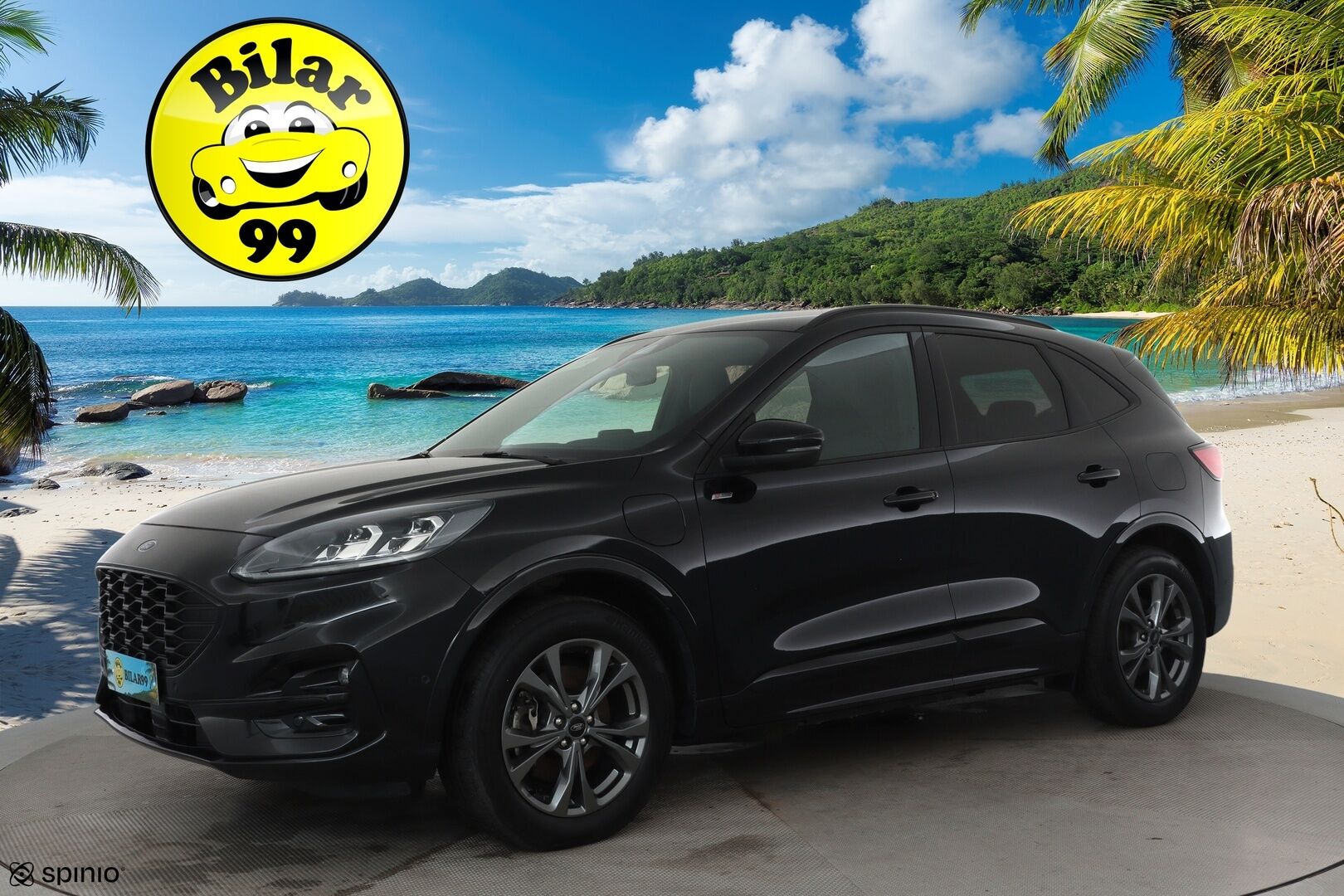 FORD KUGA 2021 2,5 (PHEV) 225hv CVT FWD ST-Line X * Adapt.Vakkari / Vetokoukku / Peruutuskamera / LED / Navi / KeylessGo - Nahka-Alcantara / Sähköpenkki / ALV - HULLUT JOULUT KORKOTARJOUS 2,49% 