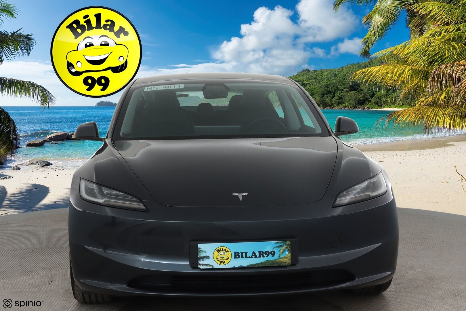 TESLA MODEL 3 2024 Long Range AWD **Lämpöpumppu / Koukku / Adapt.Vakkari / Matrix-LED / P.kamera / Ilmastoitu Muistipenkki / Lasikatto** - 3,99 % KORKOTARJOUS TÄHÄN AUTOON - Kahdet Renkaat