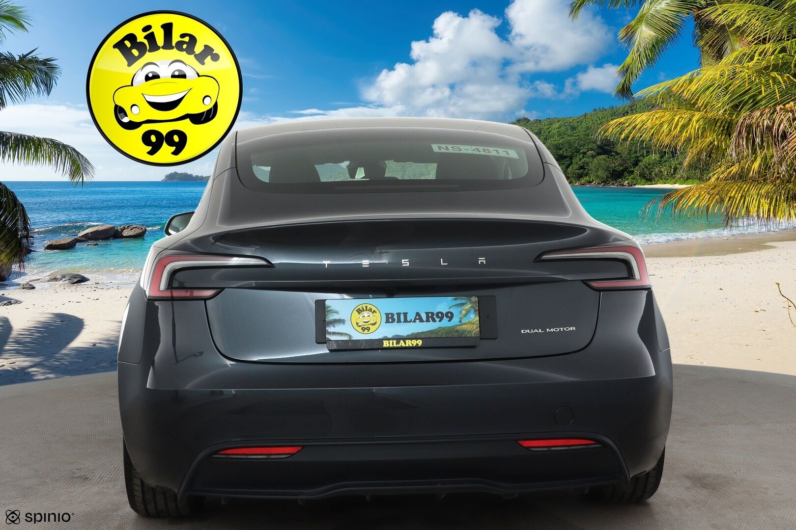TESLA MODEL 3 2024 Long Range AWD **Lämpöpumppu / Koukku / Adapt.Vakkari / Matrix-LED / P.kamera / Ilmastoitu Muistipenkki / Lasikatto** - 3,99 % KORKOTARJOUS TÄHÄN AUTOON - Kahdet Renkaat