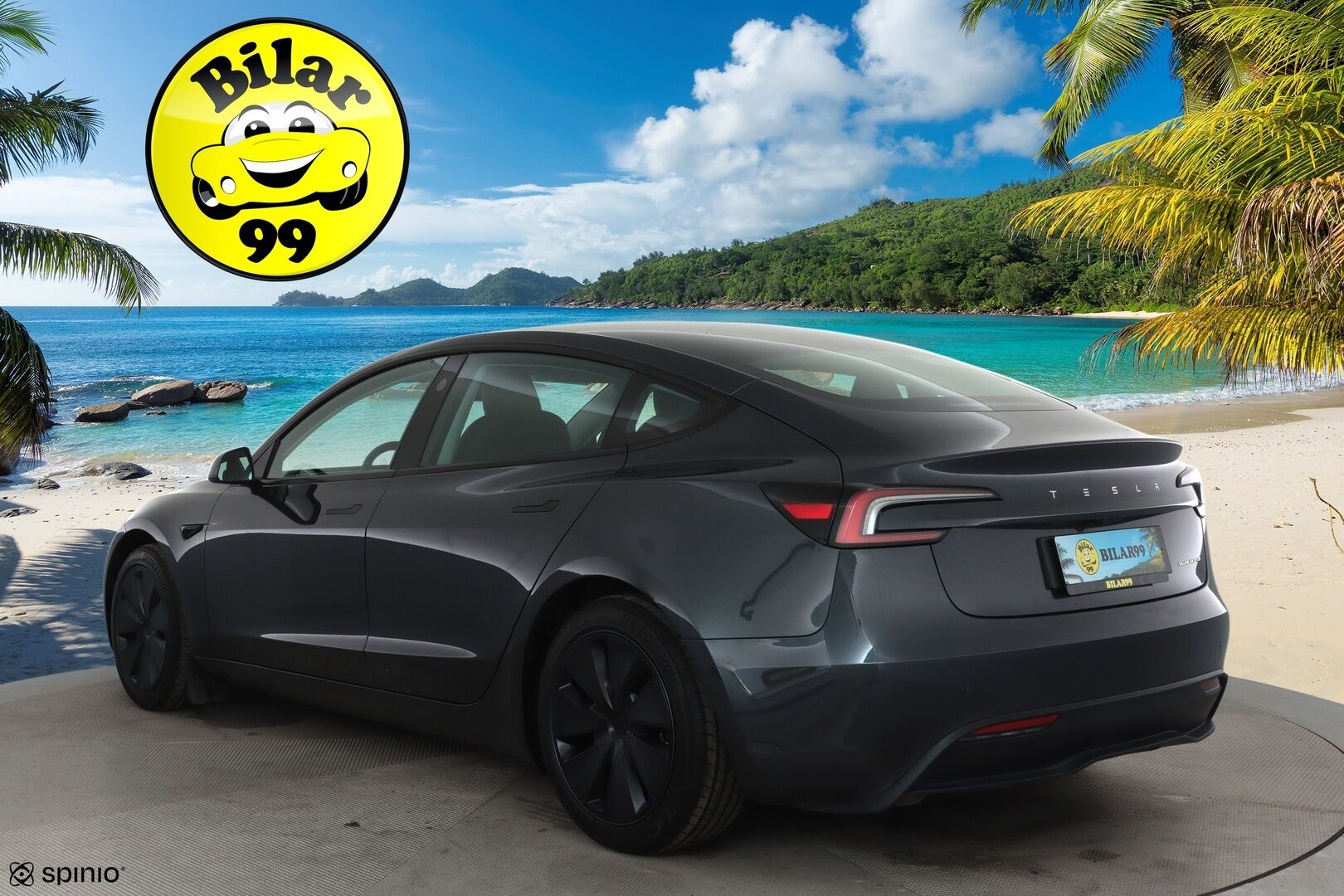TESLA MODEL 3 2024 Long Range AWD **Lämpöpumppu / Koukku / Adapt.Vakkari / Matrix-LED / P.kamera / Ilmastoitu Muistipenkki / Lasikatto** - 3,99 % KORKOTARJOUS TÄHÄN AUTOON - Kahdet Renkaat
