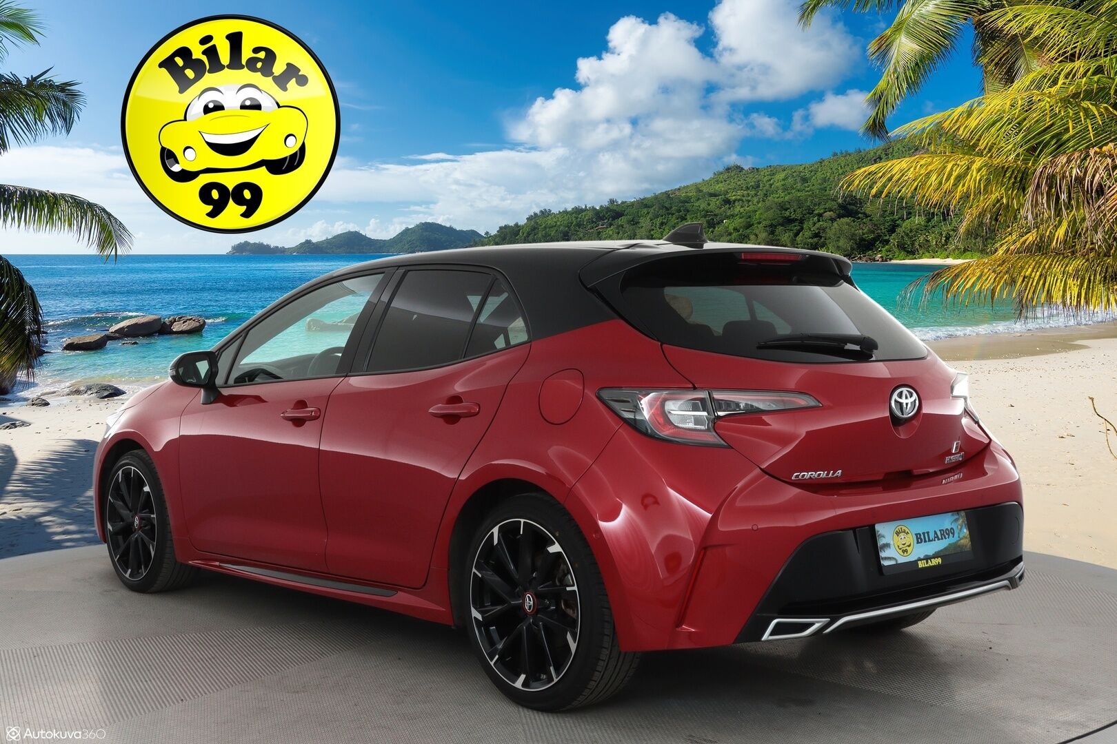 TOYOTA COROLLA 2022 Hatchback 1,8 Hybrid Active GR Sport - Adapt.Vakkari / HUD / Peruutuskamera / Adapt.LED / Puolinahkasisusta / Ratinlämmitys / Langaton lataus / Siisti yksilö!