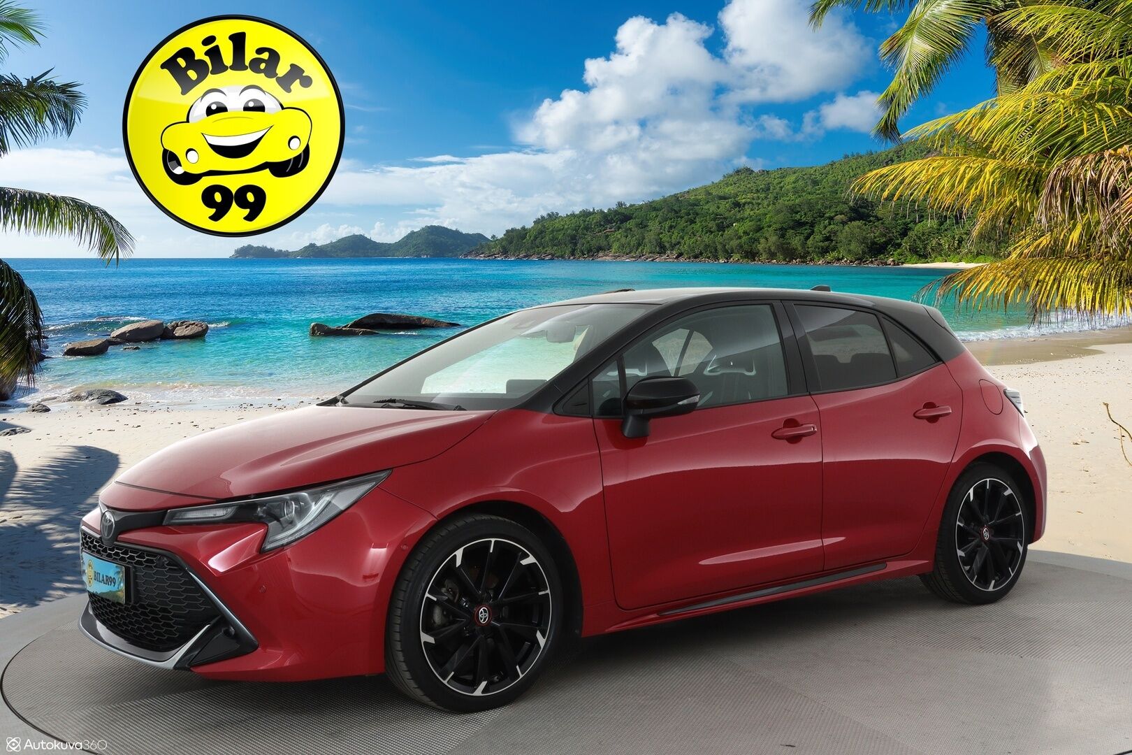 TOYOTA COROLLA 2022 Hatchback 1,8 Hybrid Active GR Sport - Adapt.Vakkari / HUD / Peruutuskamera / Adapt.LED / Puolinahkasisusta / Ratinlämmitys / Langaton lataus / Siisti yksilö!