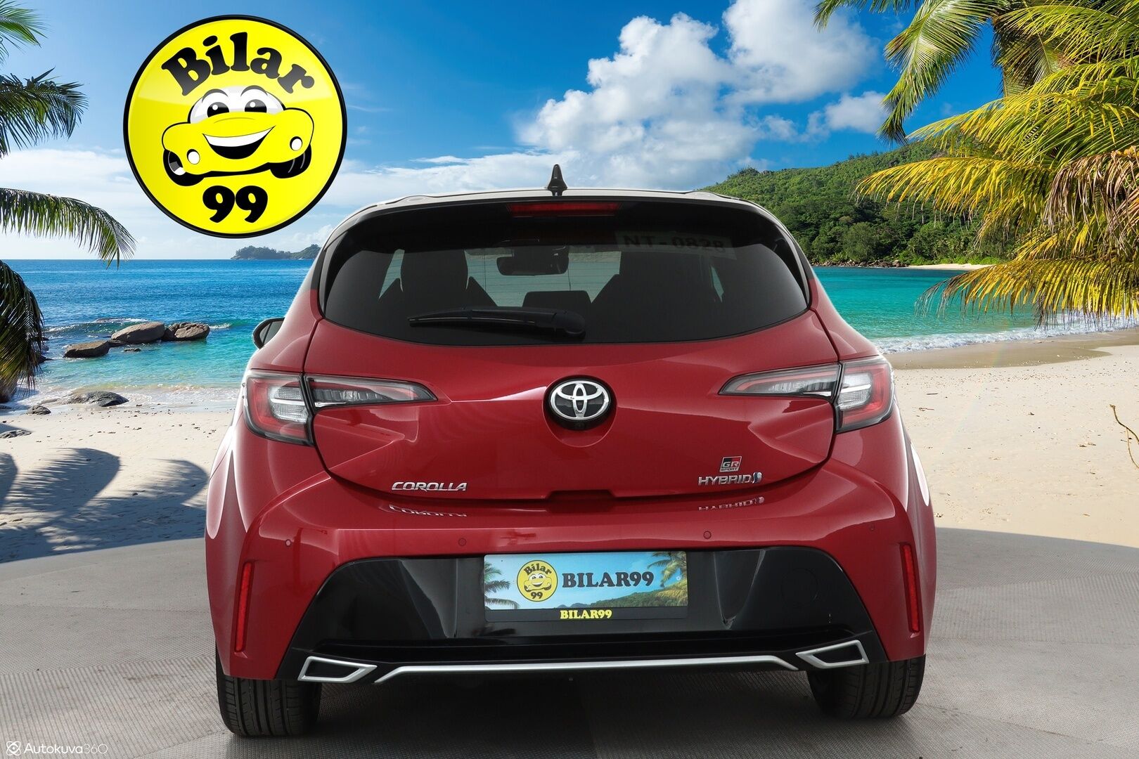 TOYOTA COROLLA 2022 Hatchback 1,8 Hybrid Active GR Sport - Adapt.Vakkari / HUD / Peruutuskamera / Adapt.LED / Puolinahkasisusta / Ratinlämmitys / Langaton lataus / Siisti yksilö!