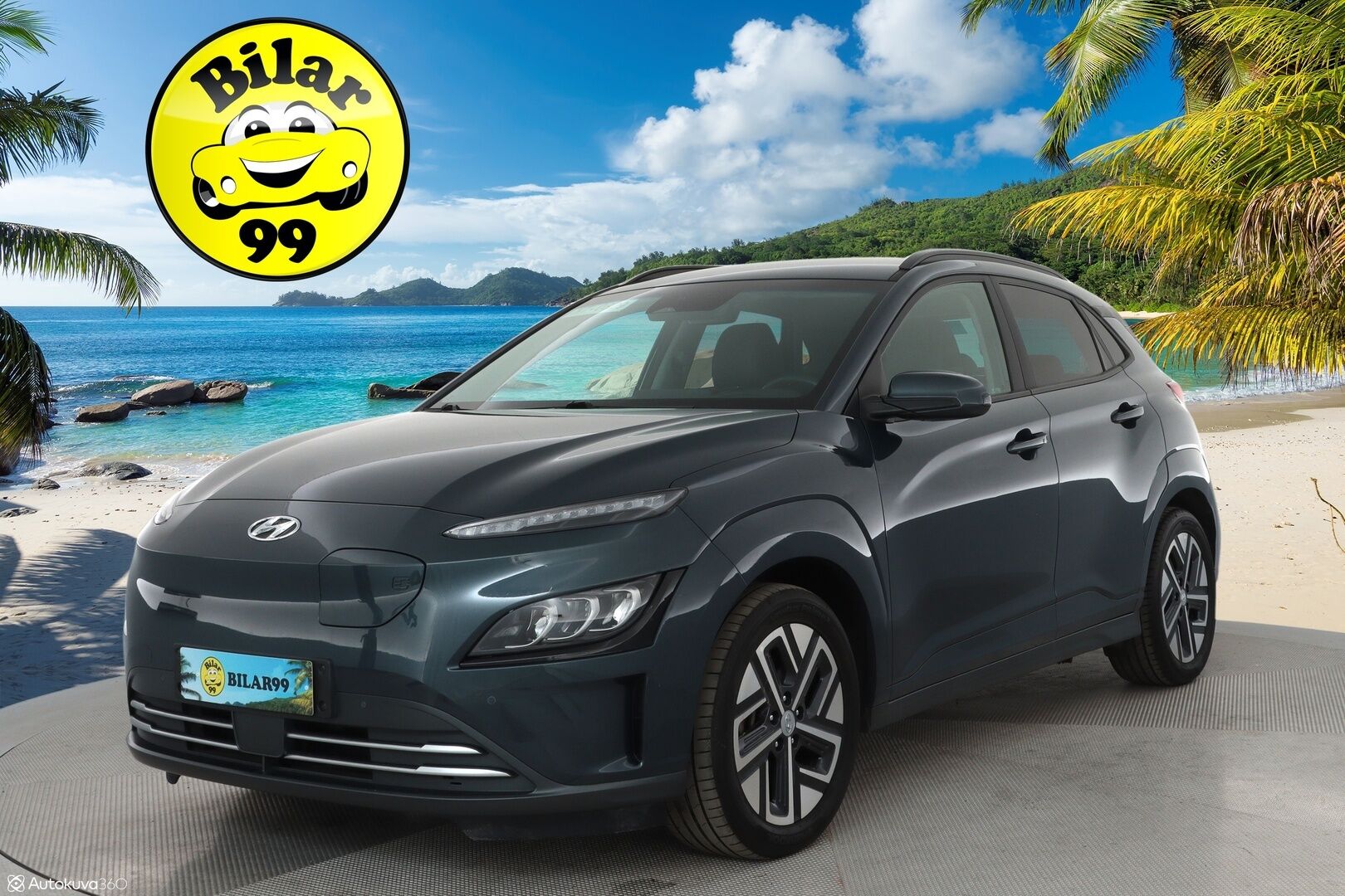 HYUNDAI KONA ELECTRIC 2021 64 kWh 204 hv Premium Prime - Adapt.Vakkari / HUD / Krell Premium Audio / Ilmastoidut Nahat / Peruutuskamera / Ratinlämmitys / Apple&Android / Lisälämmitin!