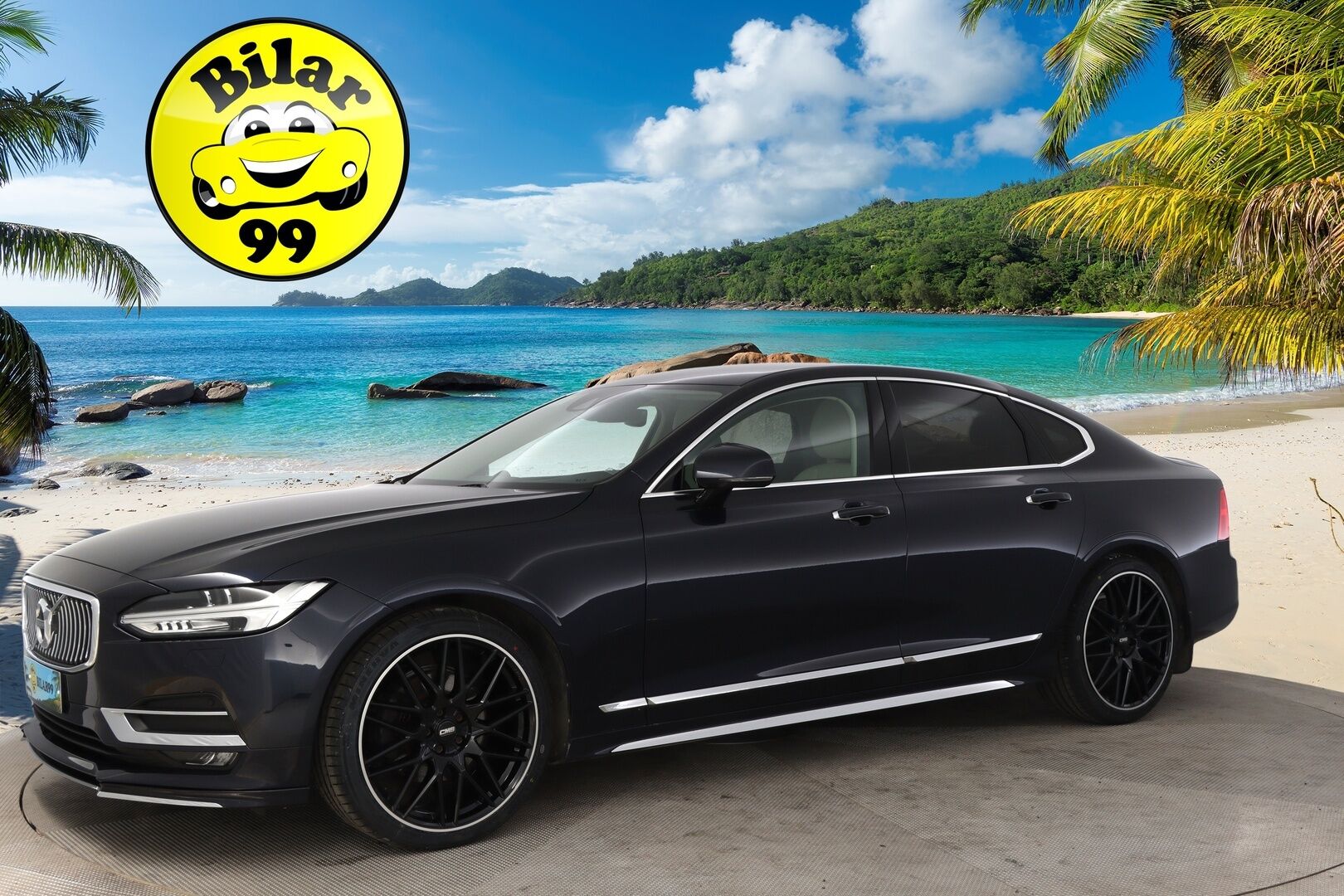 Volvo S90 2017 D5 AWD Inscription aut** Styling kit / Bowers&Wilkins / Webasto / Adapt.Vakkari / P.Kamera / Full-LED / Navi** - 3,99 % KORKOTARJOUS TÄHÄN AUTOON - Sporttinahat Muistilla / Kaistavahti / KeylessGO