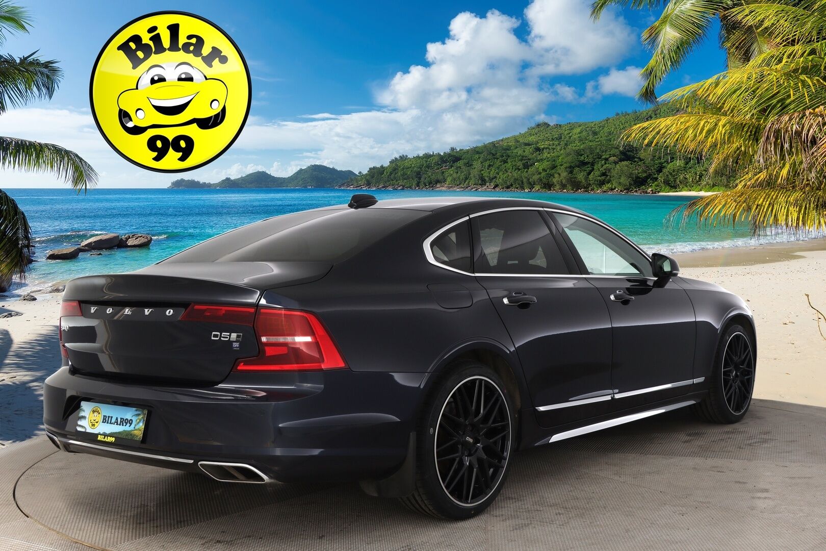 Volvo S90 2017 D5 AWD Inscription aut** Styling kit / Bowers&Wilkins / Webasto / Adapt.Vakkari / P.Kamera / Full-LED / Navi** - 3,99 % KORKOTARJOUS TÄHÄN AUTOON - Sporttinahat Muistilla / Kaistavahti / KeylessGO