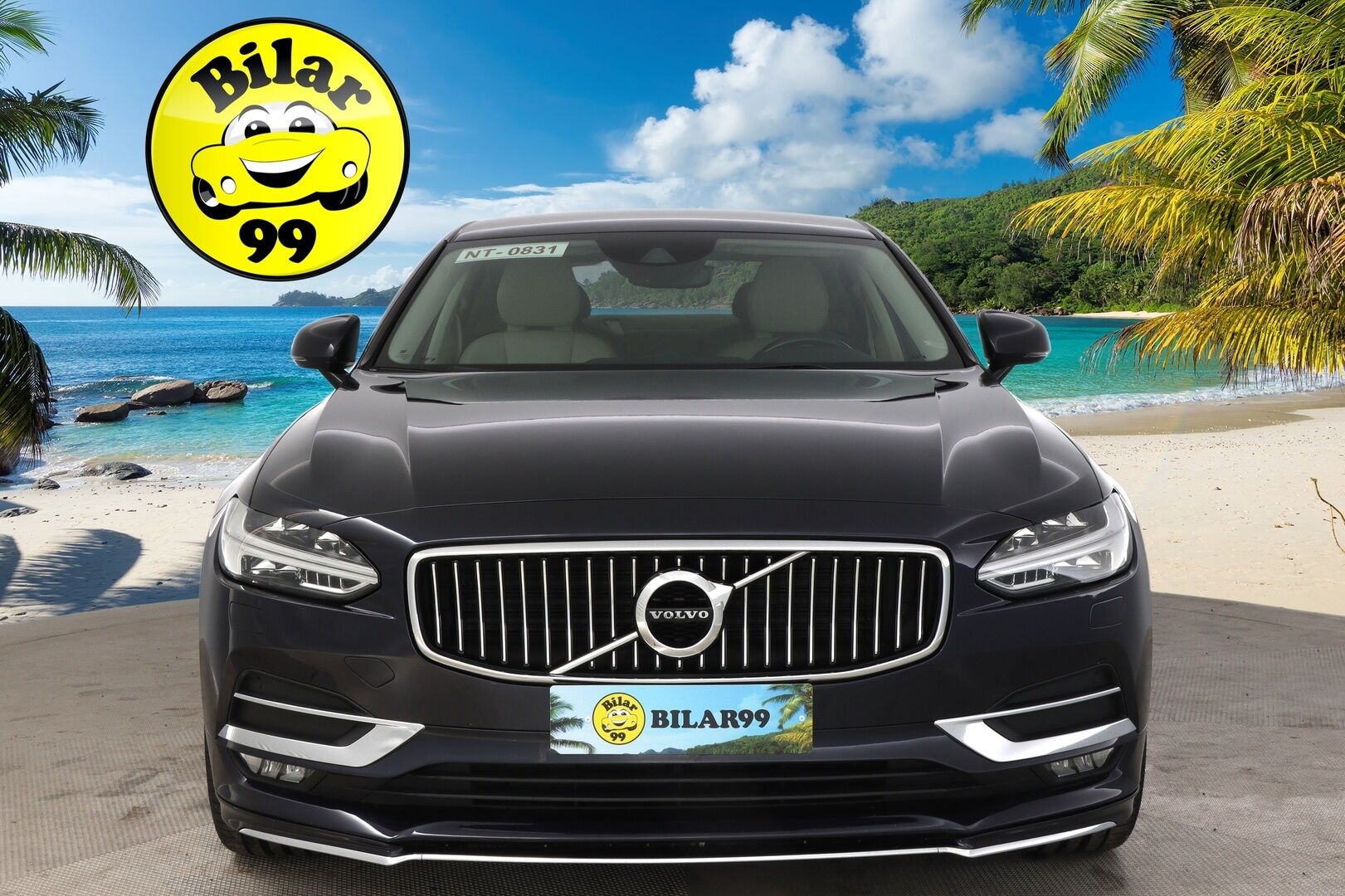 Volvo S90 2017 D5 AWD Inscription aut** Styling kit / Bowers&Wilkins / Webasto / Adapt.Vakkari / P.Kamera / Full-LED / Navi** - 3,99 % KORKOTARJOUS TÄHÄN AUTOON - Sporttinahat Muistilla / Kaistavahti / KeylessGO