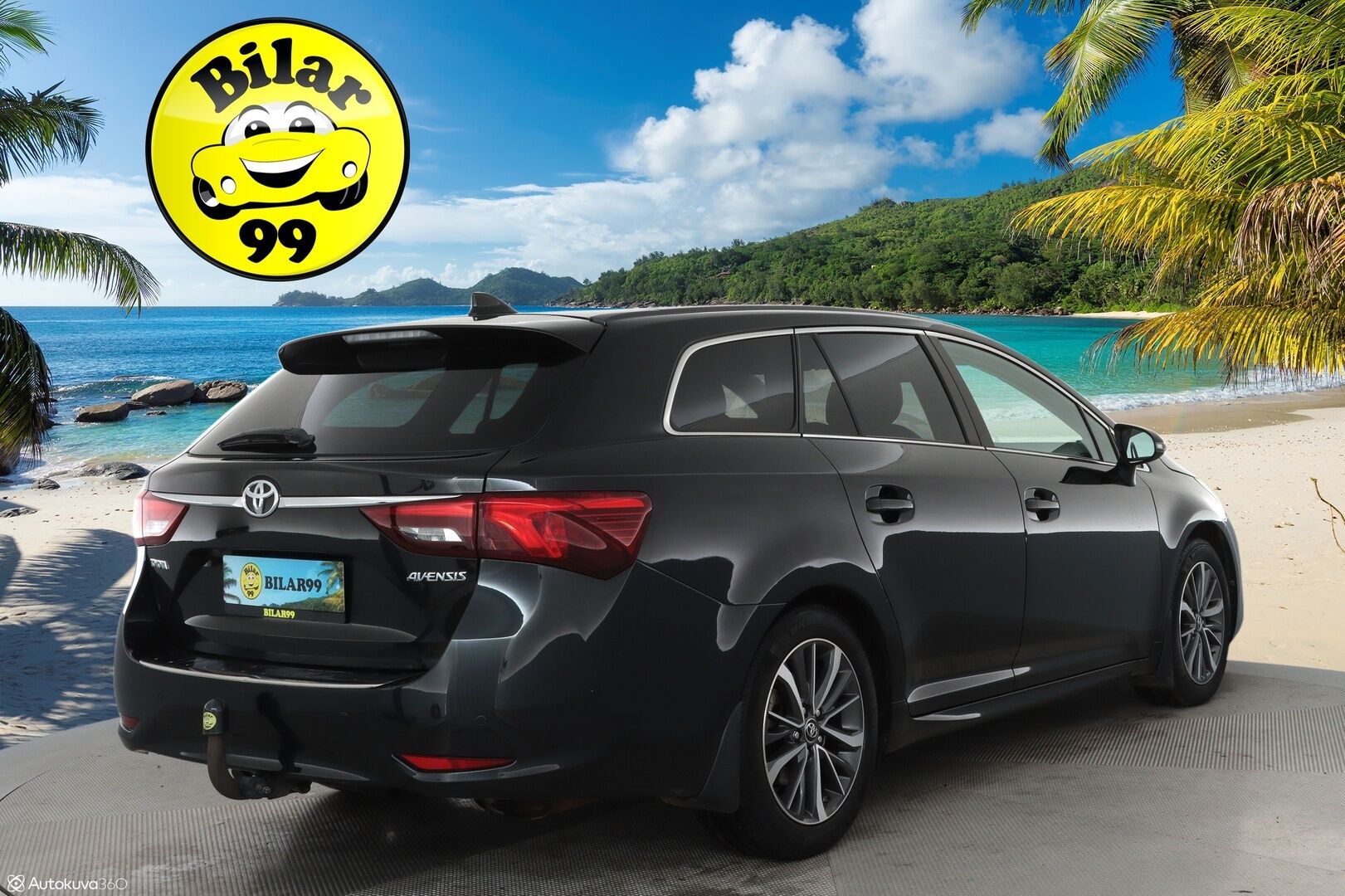 TOYOTA AVENSIS 2018 1,8 Valvematic Premium Touring Sports Multidrive S - Vetokoukku / Peruutuskamera / Lasikatto / Nahkasisusta / Adapt.LED / Lohko & Sisäp. / Muistipenkki / Poikkeukselliset Varusteet!