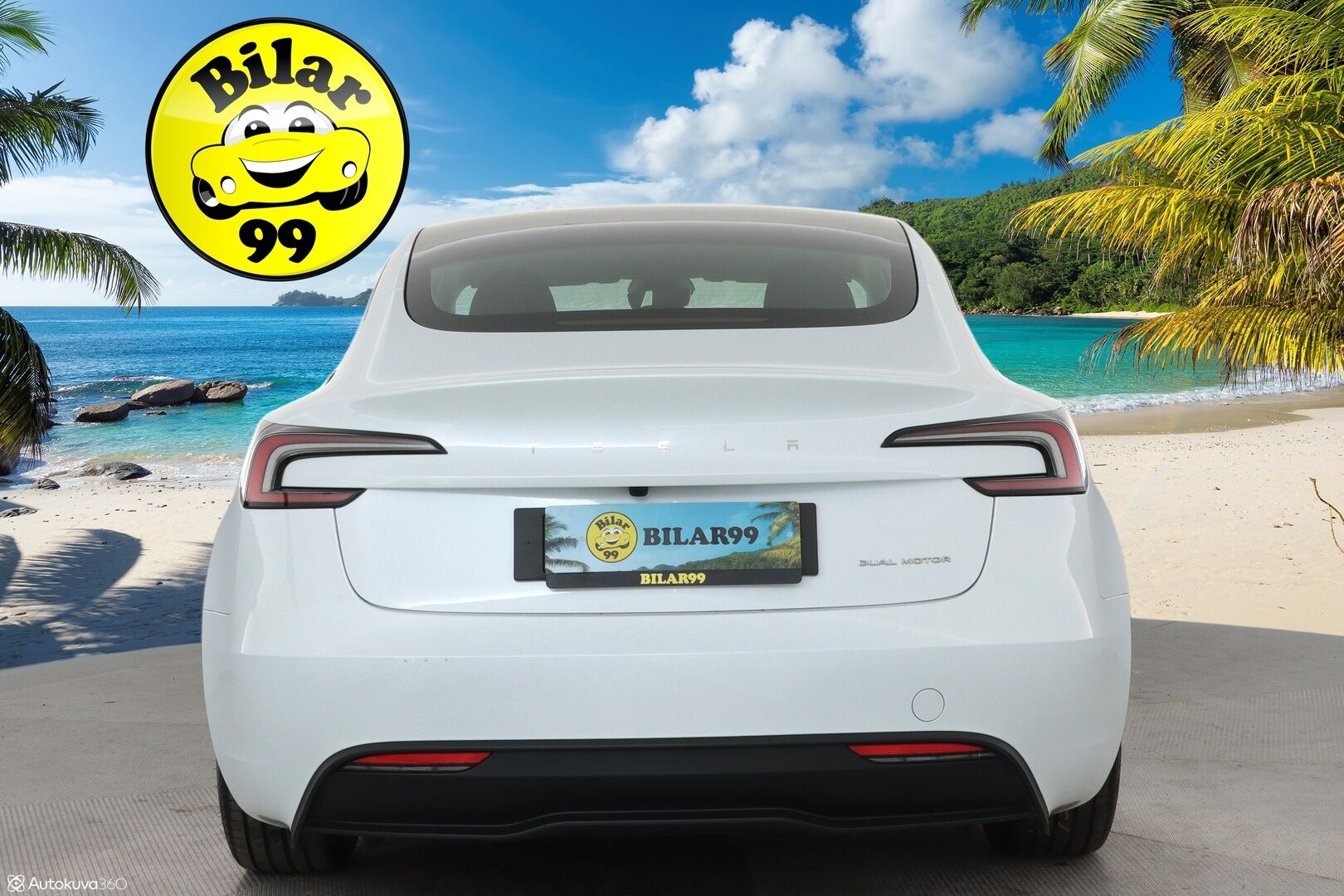 TESLA MODEL 3 2024 Long Range **Lämpöpumppu / Lasikatto / Adapt.Vakkari / Matrix-LED / P.Kamera / Ilmastoidut nahat / Navi / Kaistavahti** - 3,99 % KORKOTARJOUS TÄHÄN AUTOON - Premium Audio / 2x Renkaat