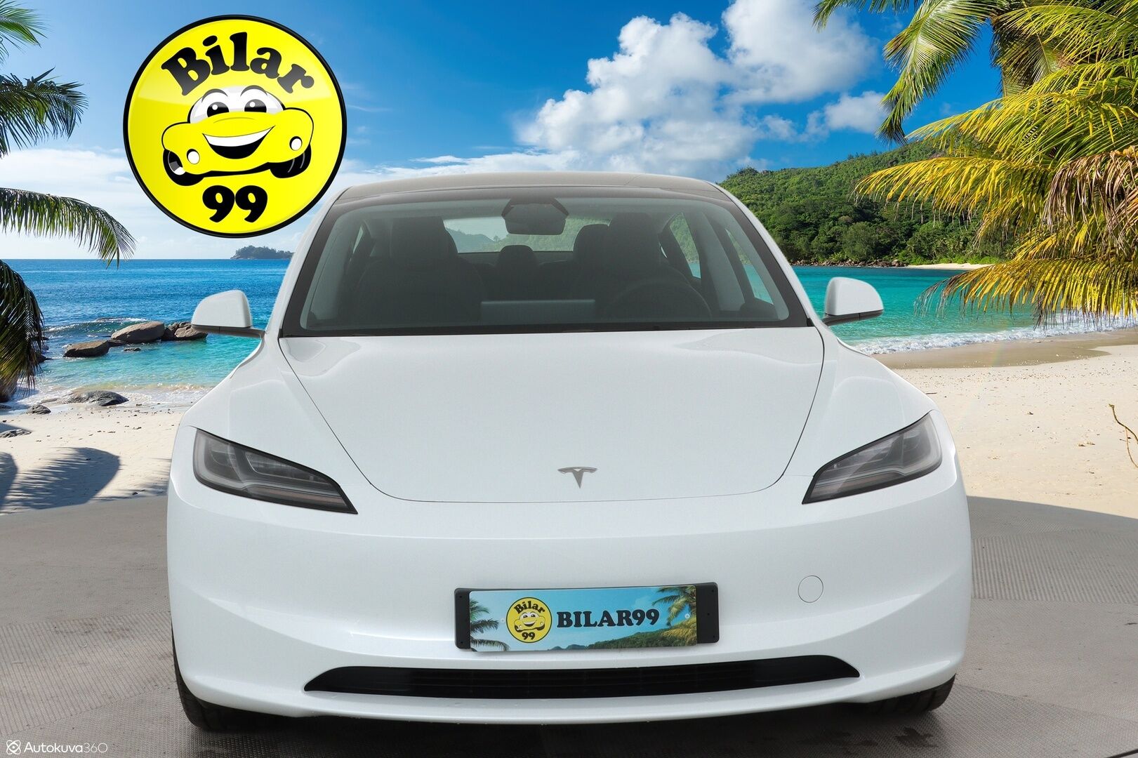 TESLA MODEL 3 2024 Long Range **Lämpöpumppu / Lasikatto / Adapt.Vakkari / Matrix-LED / P.Kamera / Ilmastoidut nahat / Navi / Kaistavahti** - 3,99 % KORKOTARJOUS TÄHÄN AUTOON - Premium Audio / 2x Renkaat