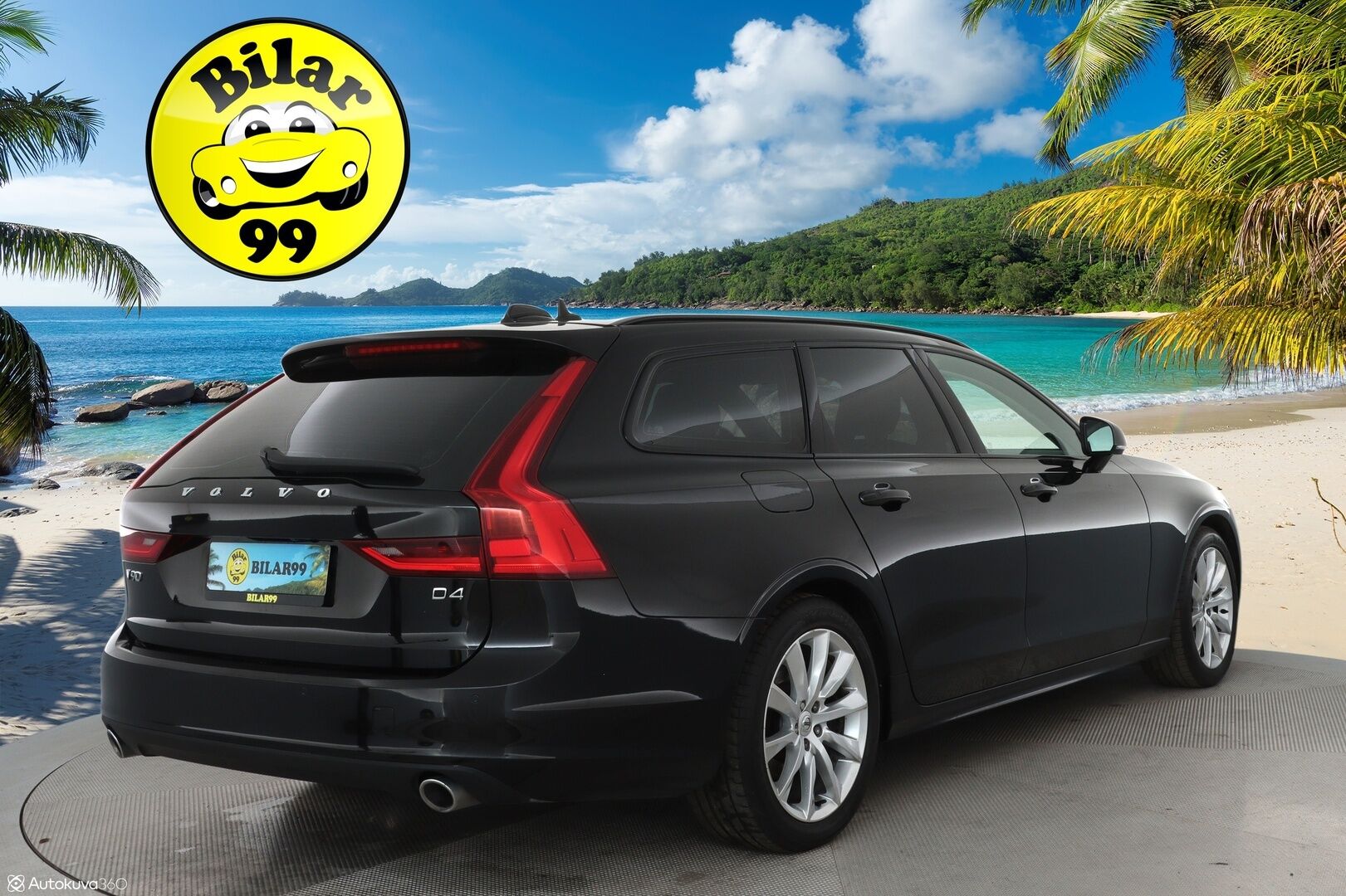 Volvo V90 2020 D4 Momentum aut. **Webasto / Adapt.Vakkari / P.Kamera / LED-valot / Nahkaverhoilu / Navi / Kaistavahti / KeylessGO** - Goodyear kesärenkaat / Jakopää tehty /  iso perheauto!
