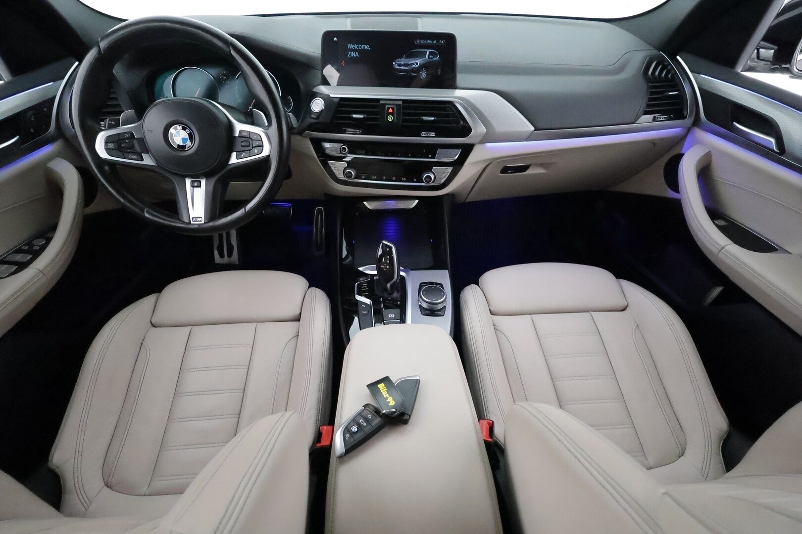 BMW X3 2018 G01 xDrive20d A Business M-Sport *Adapt. LED / ComfortAccess / Prof. Navi / Vaalea nahkasisusta /P.kamera /Muistipenkki* - 3,99 % KORKOTARJOUS TÄHÄN AUTOON - *Merkkihuollettu M-Sport kovilla varusteilla!*