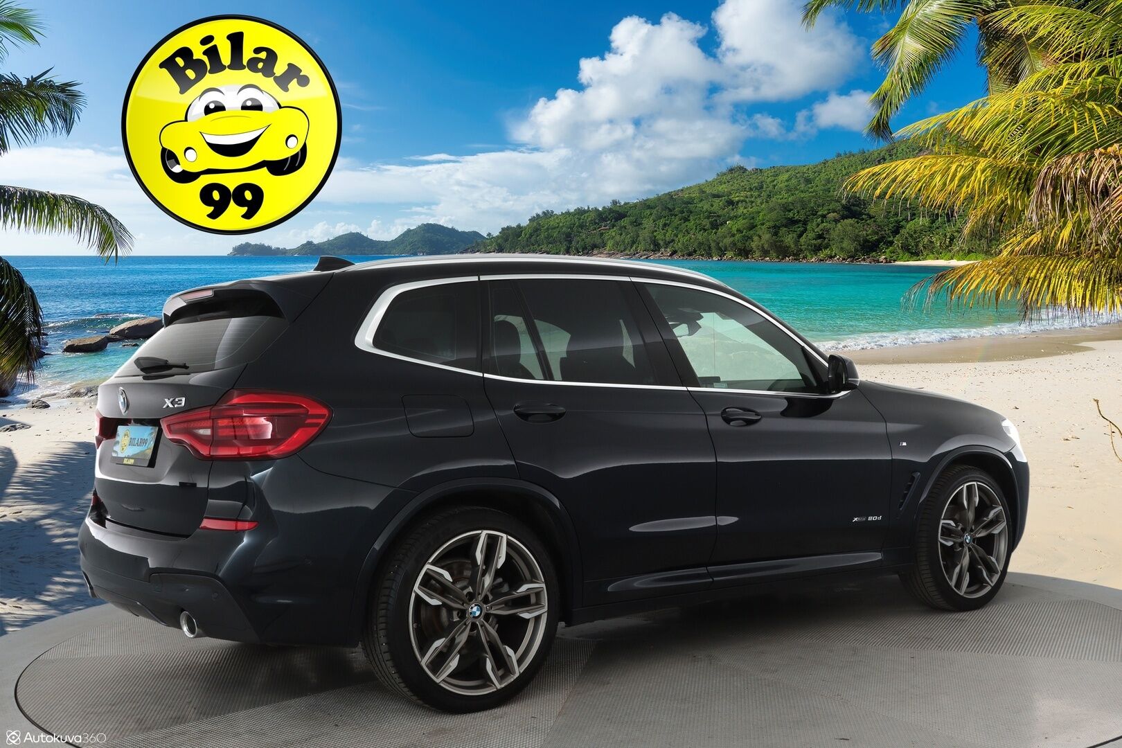 BMW X3 2018 G01 xDrive20d A Business M-Sport *Adapt. LED / ComfortAccess / Prof. Navi / Vaalea nahkasisusta /P.kamera /Muistipenkki* - 3,99 % KORKOTARJOUS TÄHÄN AUTOON - *Merkkihuollettu M-Sport kovilla varusteilla!*