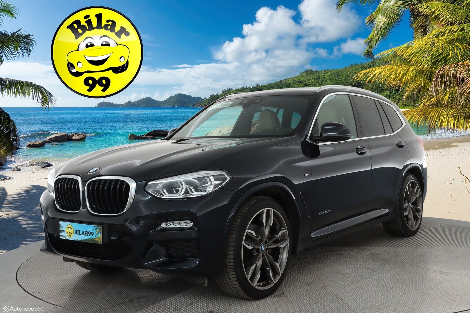BMW X3 2018 G01 xDrive20d A Business M-Sport *Adapt. LED / ComfortAccess / Prof. Navi / Vaalea nahkasisusta /P.kamera /Muistipenkki* - 3,99 % KORKOTARJOUS TÄHÄN AUTOON - *Merkkihuollettu M-Sport kovilla varusteilla!*