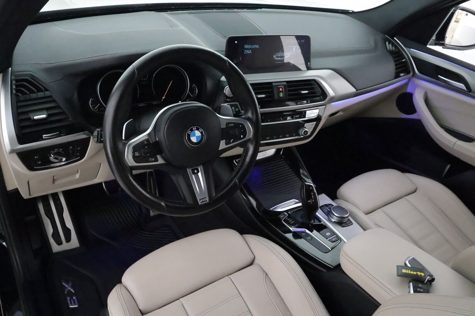 BMW X3 2018 G01 xDrive20d A Business M-Sport *Adapt. LED / ComfortAccess / Prof. Navi / Vaalea nahkasisusta /P.kamera /Muistipenkki* - 3,99 % KORKOTARJOUS TÄHÄN AUTOON - *Merkkihuollettu M-Sport kovilla varusteilla!*