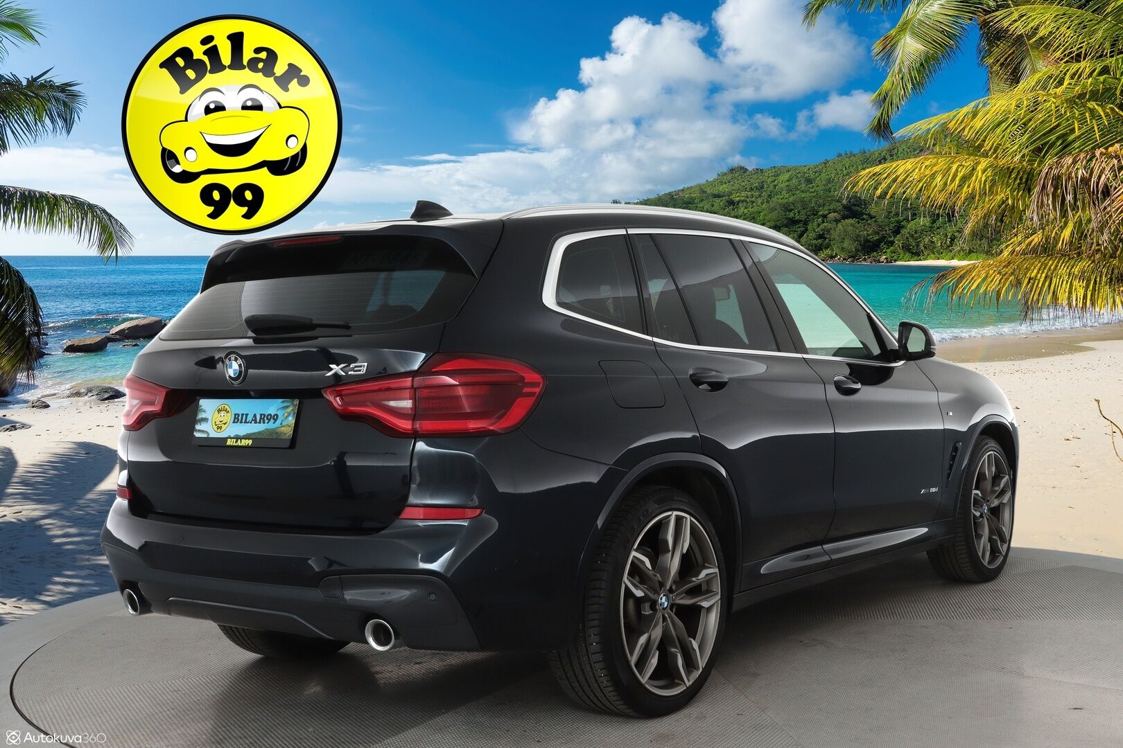 BMW X3 2018 G01 xDrive20d A Business M-Sport *Adapt. LED / ComfortAccess / Prof. Navi / Vaalea nahkasisusta /P.kamera /Muistipenkki* - 3,99 % KORKOTARJOUS TÄHÄN AUTOON - *Merkkihuollettu M-Sport kovilla varusteilla!*