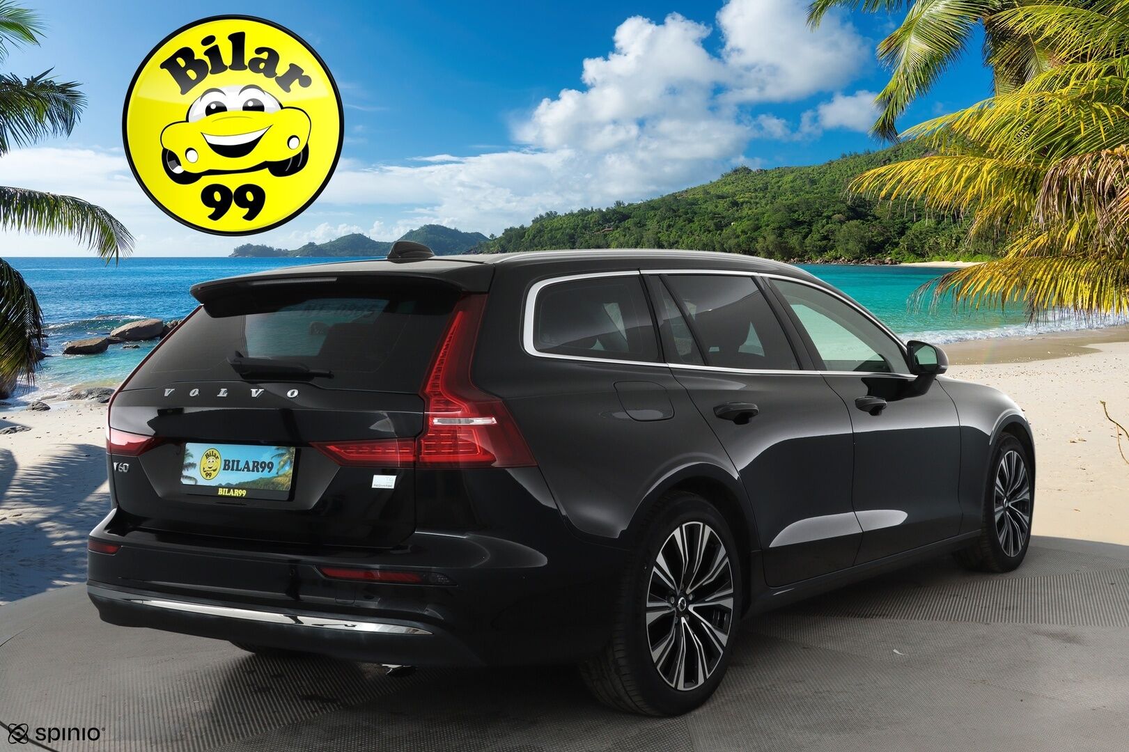 Volvo V60 2023 T6 AWD Long Range Core aut. **ACC & Pilot assist / Koukku / P.kamera / Facelift / BLIS / KeylessGo** - 3,99% KORKOTARJOUS TÄHÄN AUTOON 21.9. ASTI - SoH 99,1% / Kahdet renkaat aluvanteilla / Merkkihuollettu / Penkinlämmittimet takana / Navi / High Performance Audio